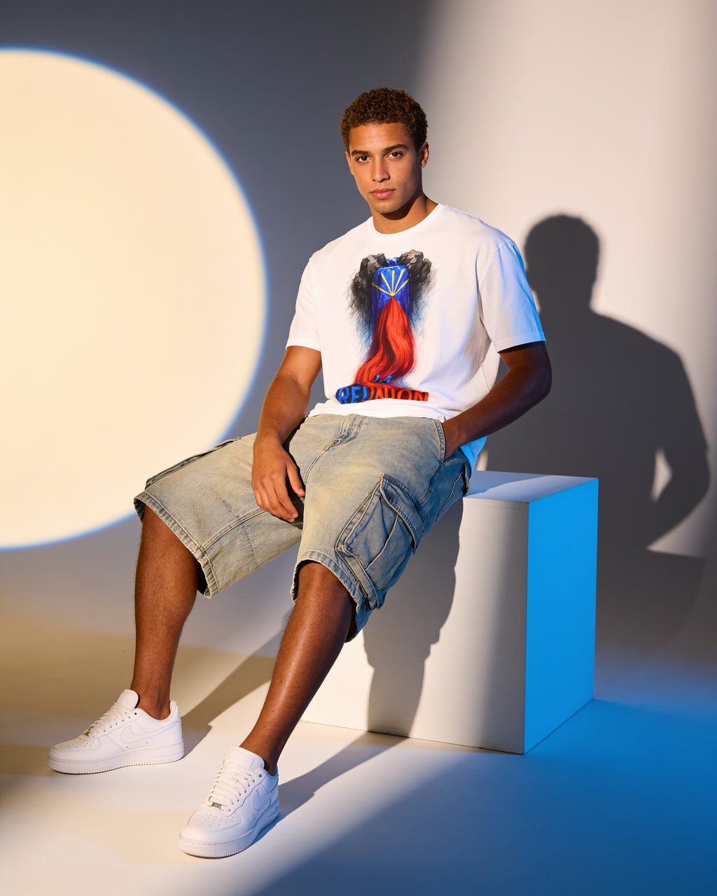 GRAN GUÈL - 100%  La Réunion - T-Shirt unisexe - "CASCADE"
