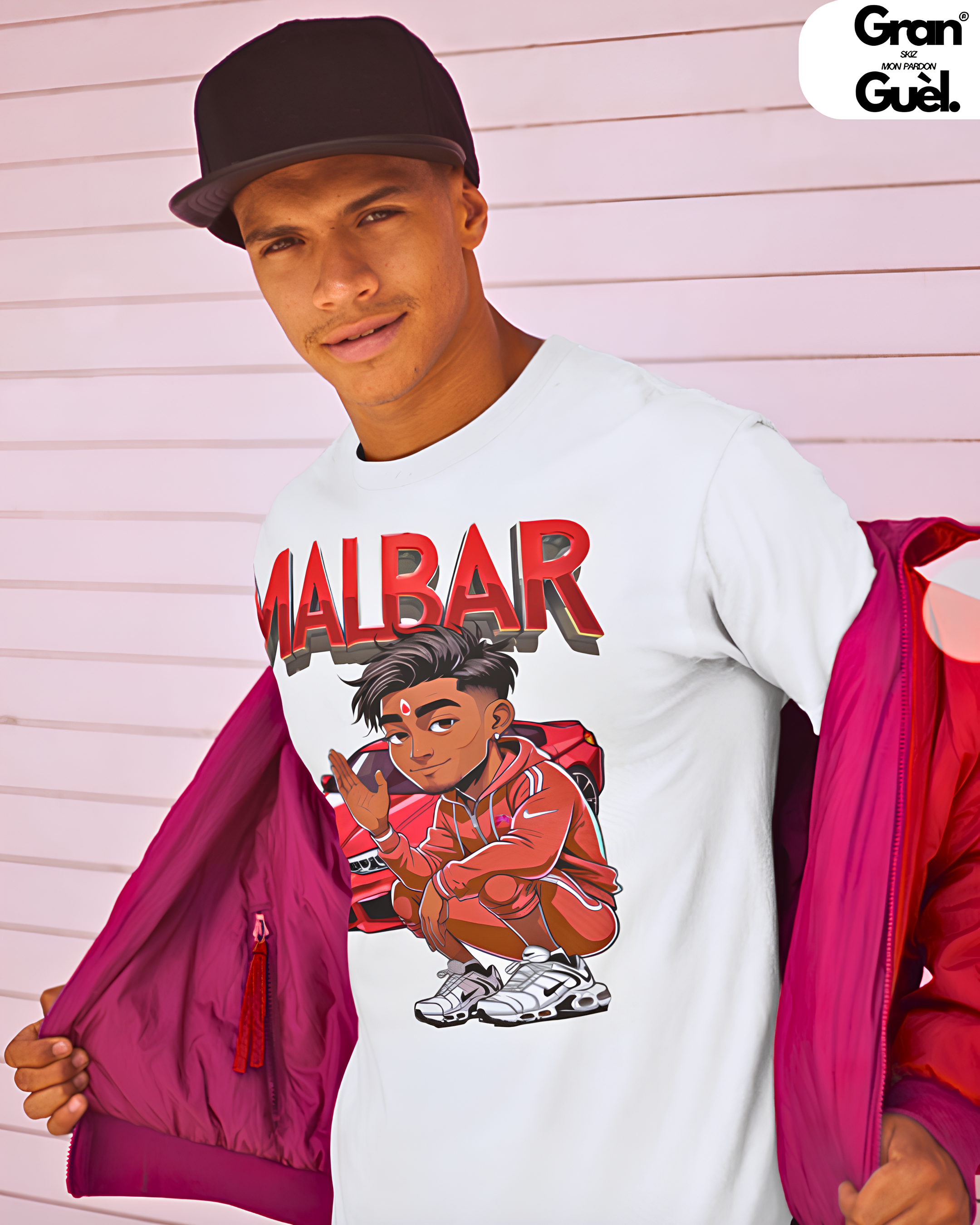 GRAN GUÈL - 100% MALBAR - T-Shirt unisexe - Imprimé "MALBAR (3)"