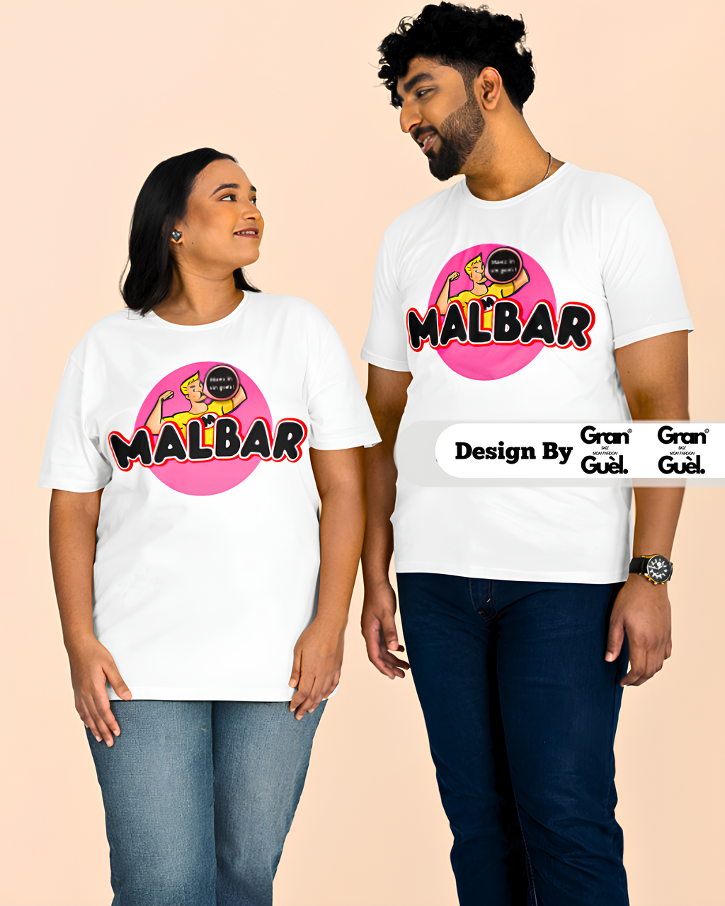 GG - 100%  MALBAR - T-Shirt unisexe - Imprimé "MALBAR (Malabar)"