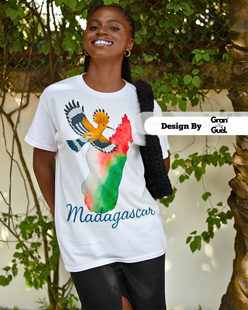 GRAN GUÈL - MADAGASCAR - T-Shirt unisexe - Imprimé "MADAGASCAR"