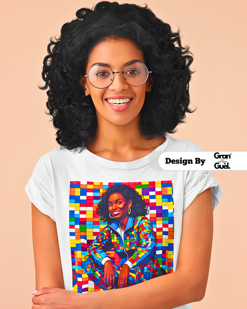 GG - 100%  La Réunion - T-Shirt unisexe - Imprimé "KAFRINE (ST)"