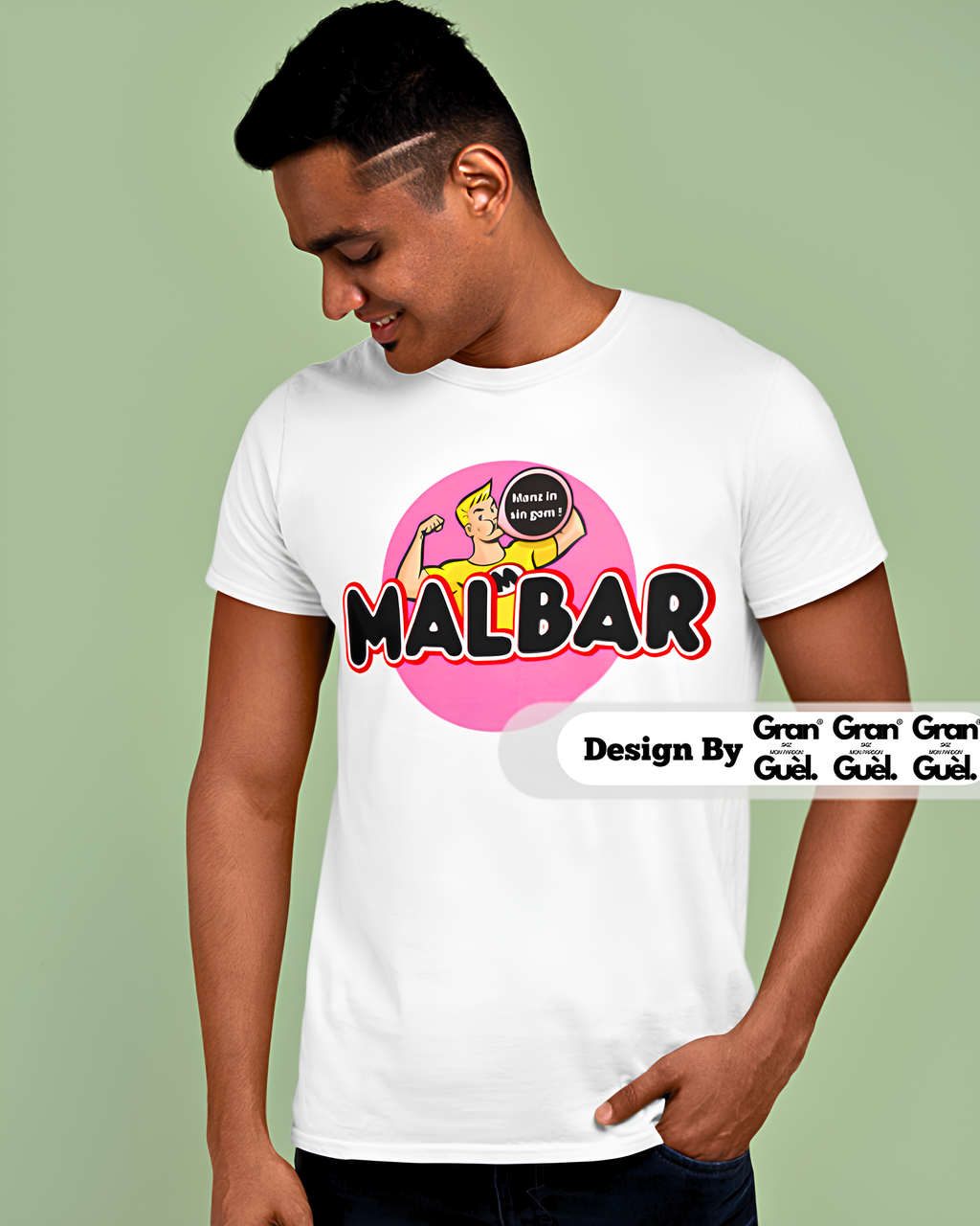 GG - 100%  MALBAR - T-Shirt unisexe - Imprimé "MALBAR (Malabar)"