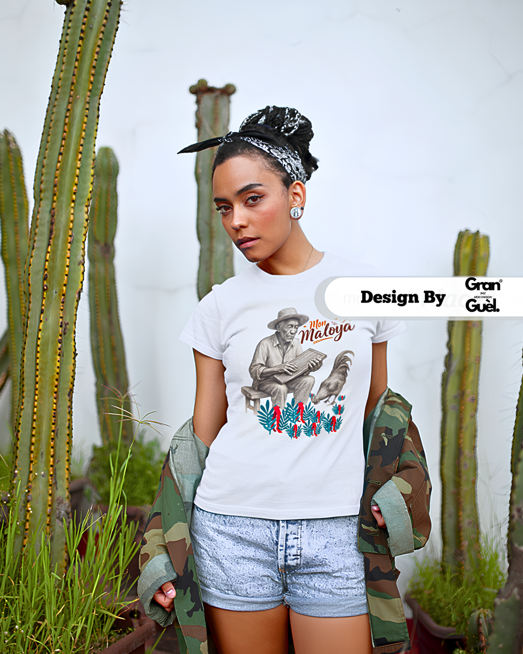 GRAN GUÈL - 100% MALOYA - T-Shirt unisexe - Imprimé "MON MALOYA"