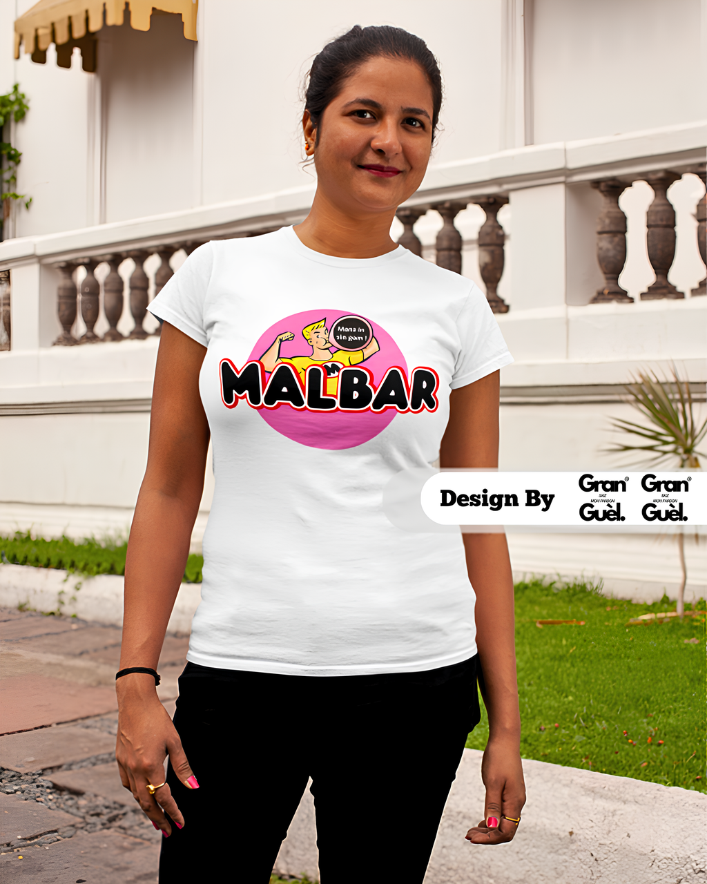 GG - 100%  MALBAR - T-Shirt unisexe - Imprimé "MALBAR (Malabar)"