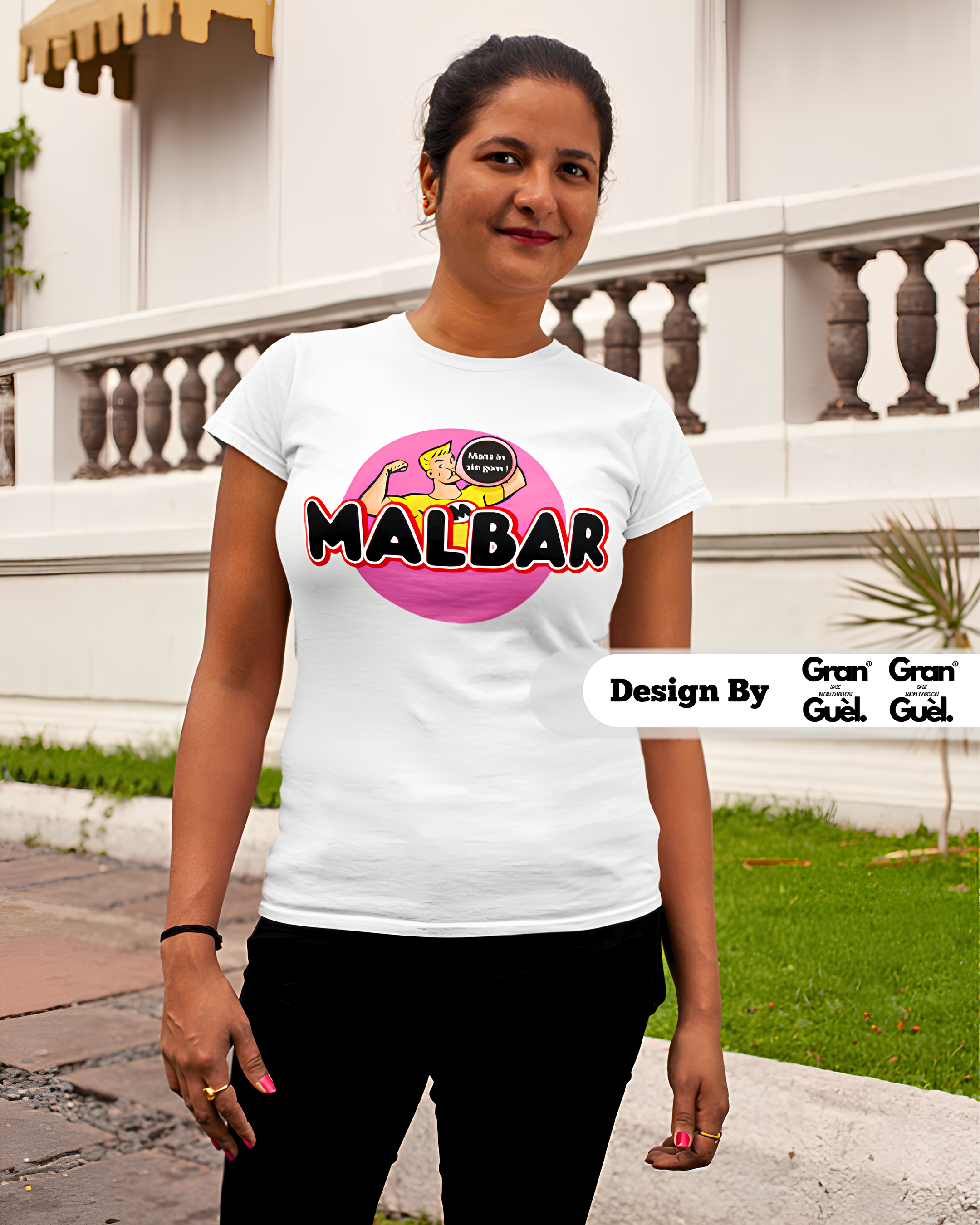 GG - 100%  MALBAR - T-Shirt unisexe - Imprimé "MALBAR (Malabar)"