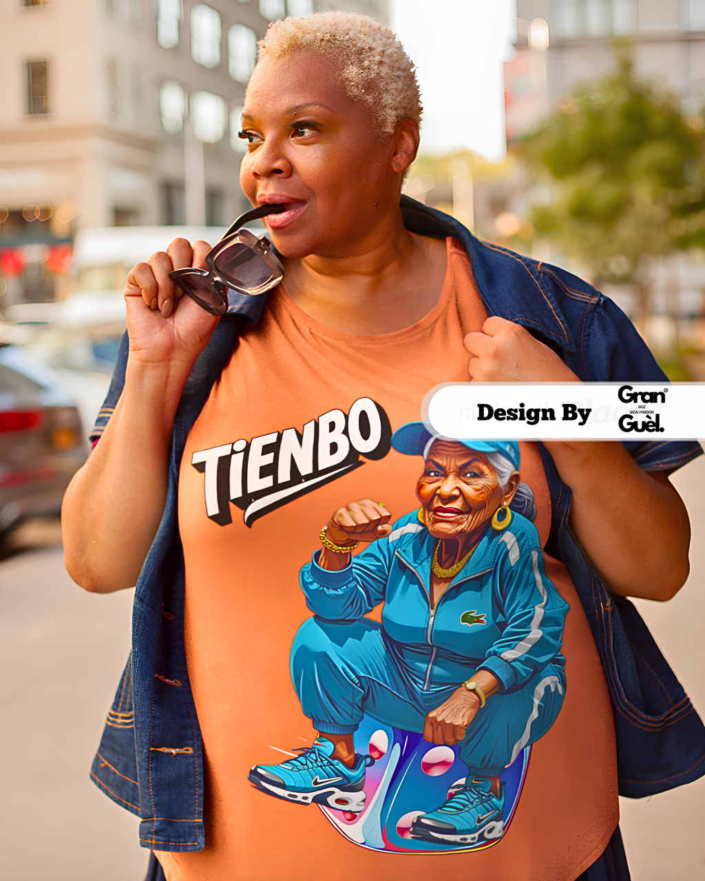 GRAN GUÈL - ZÉNÈSS - T-Shirt unisexe - Imprimé "TIENBO"