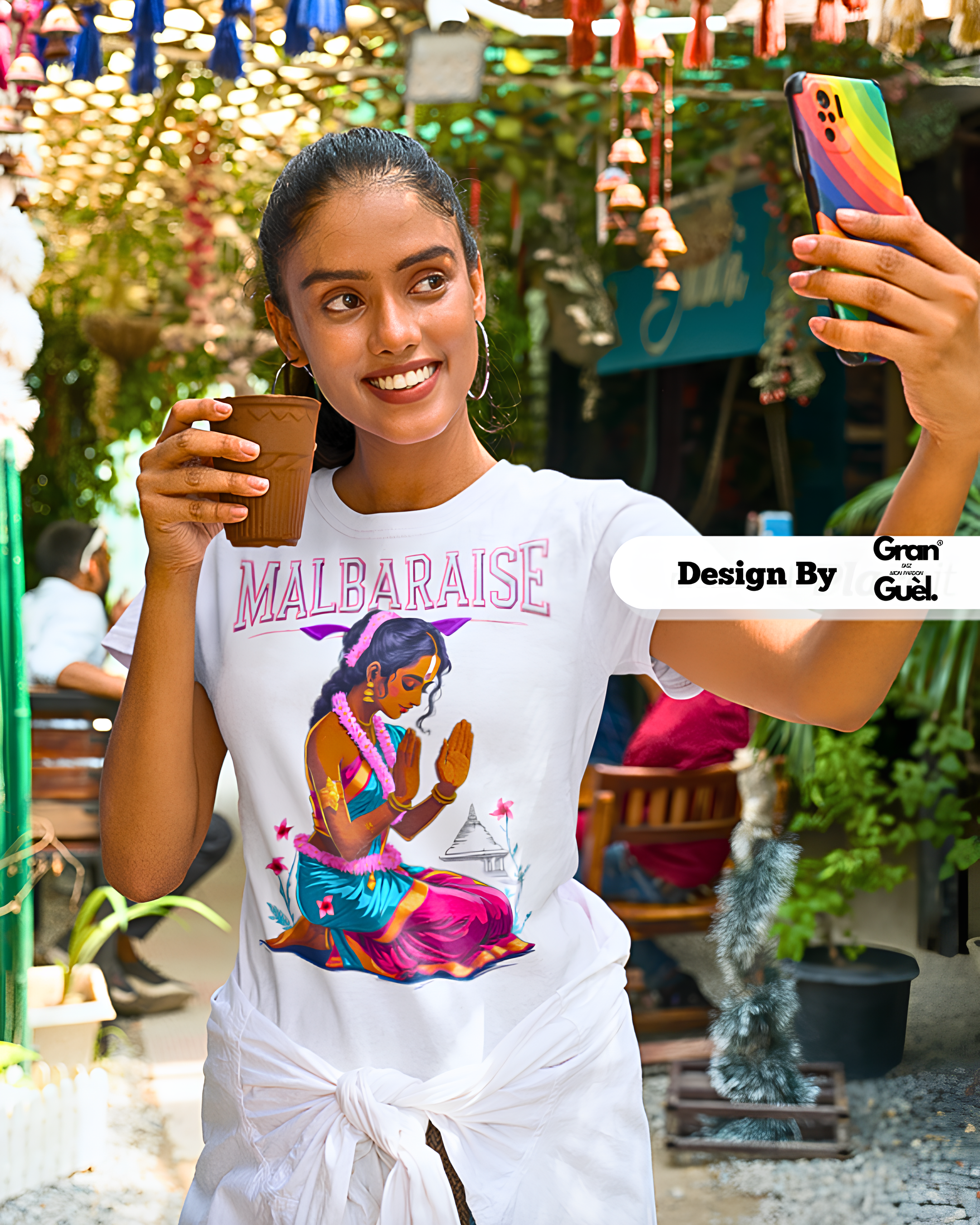 GRAN GUÈL - 100% MALBAR - T-Shirt unisexe - Imprimé "MALBARAISE (6)"