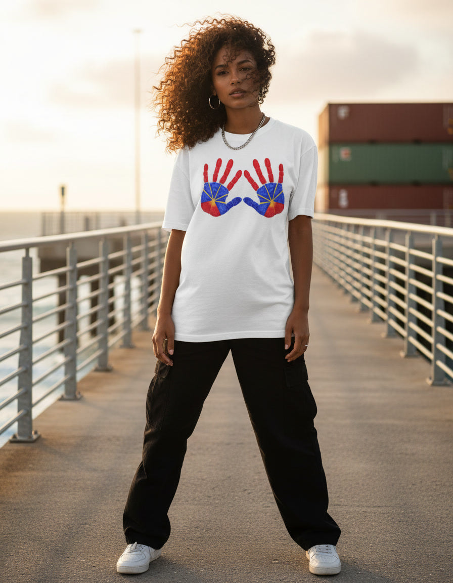 GRAN GUÈL - 100%  La Réunion - T-Shirt unisexe - "EMPREINTE"