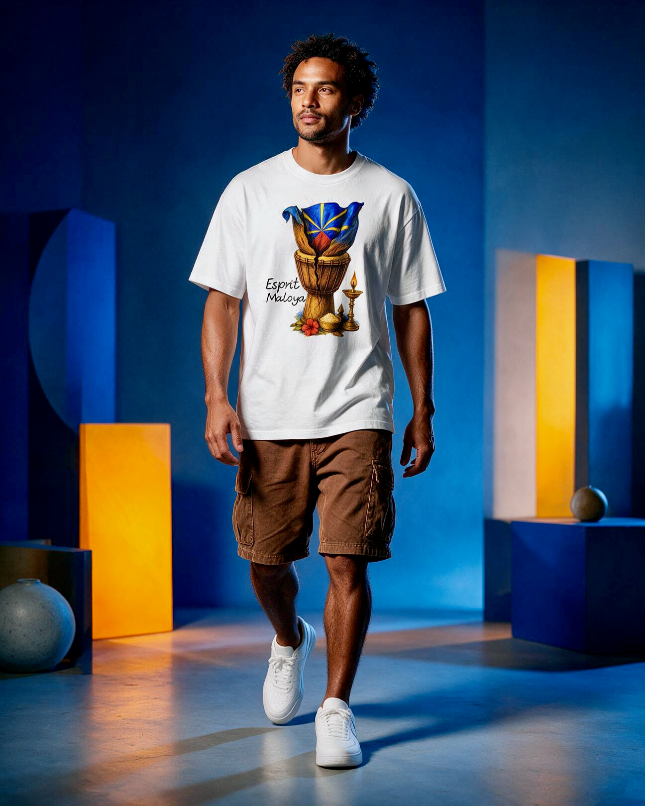 GRAN GUÈL - 100%  La Réunion - T-Shirt unisexe - "ESPRIT MALOYA"