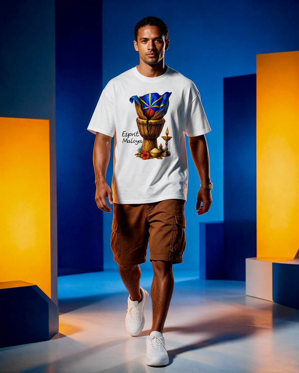 GRAN GUÈL - 100%  La Réunion - T-Shirt unisexe - "ESPRIT MALOYA"