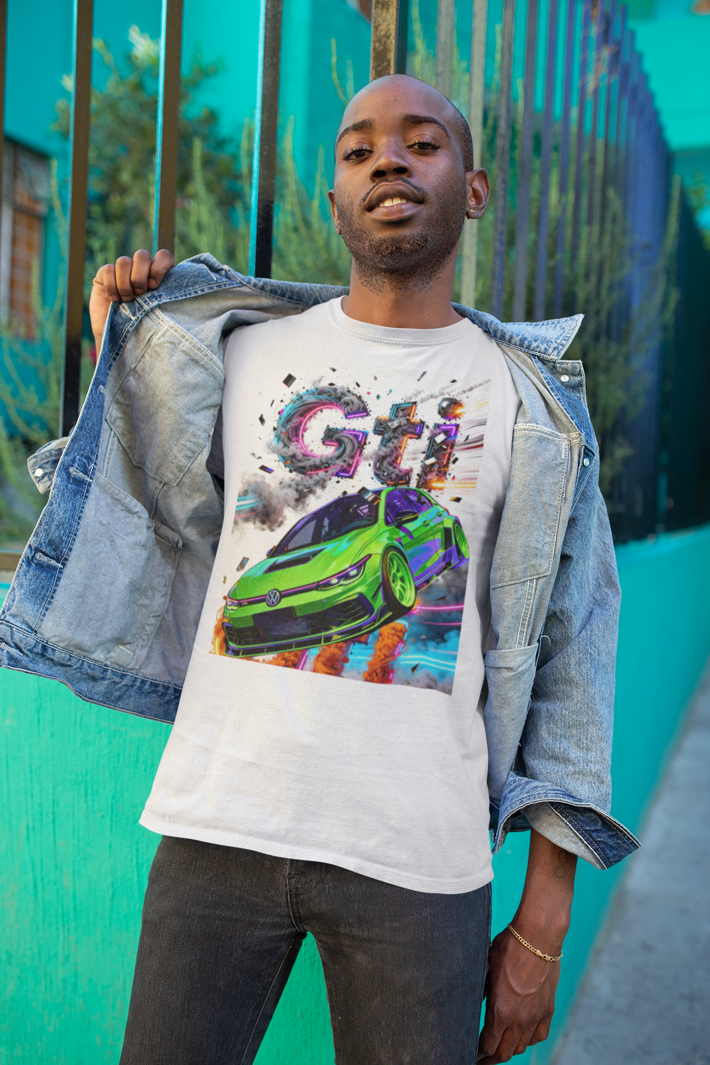 GRAN GUÈL - ZÉNÈSS - T-Shirt unisexe - Imprimé "GTI"