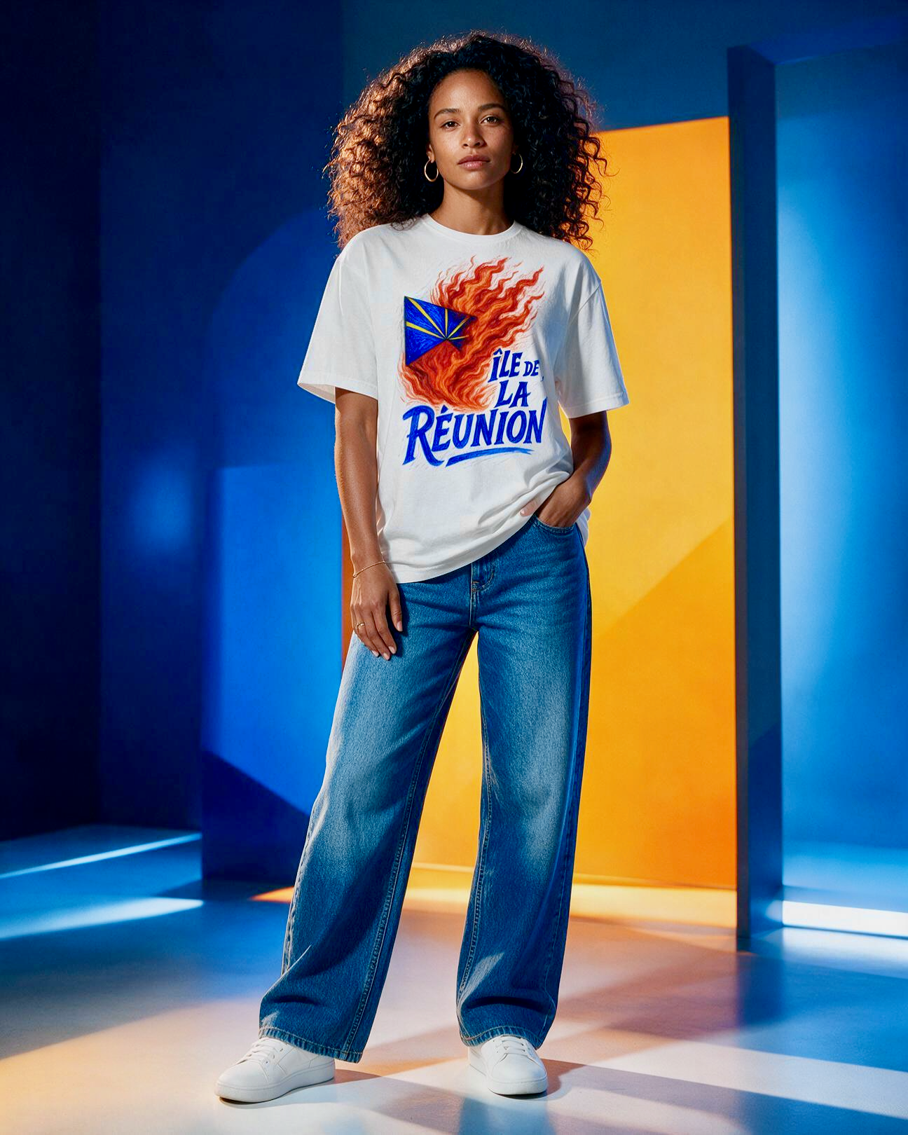 GRAN GUÈL - 100%  La Réunion - T-Shirt unisexe - "ÎLE DE LA RÉUNION (2)"