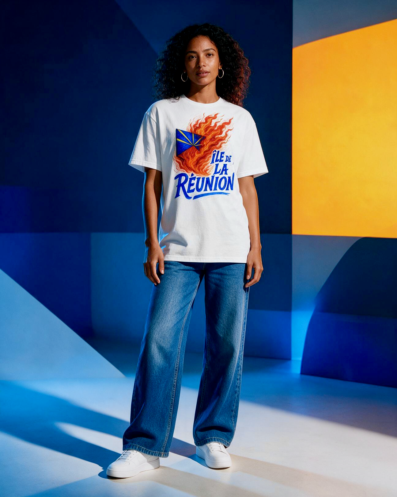 GRAN GUÈL - 100%  La Réunion - T-Shirt unisexe - "ÎLE DE LA RÉUNION (2)"