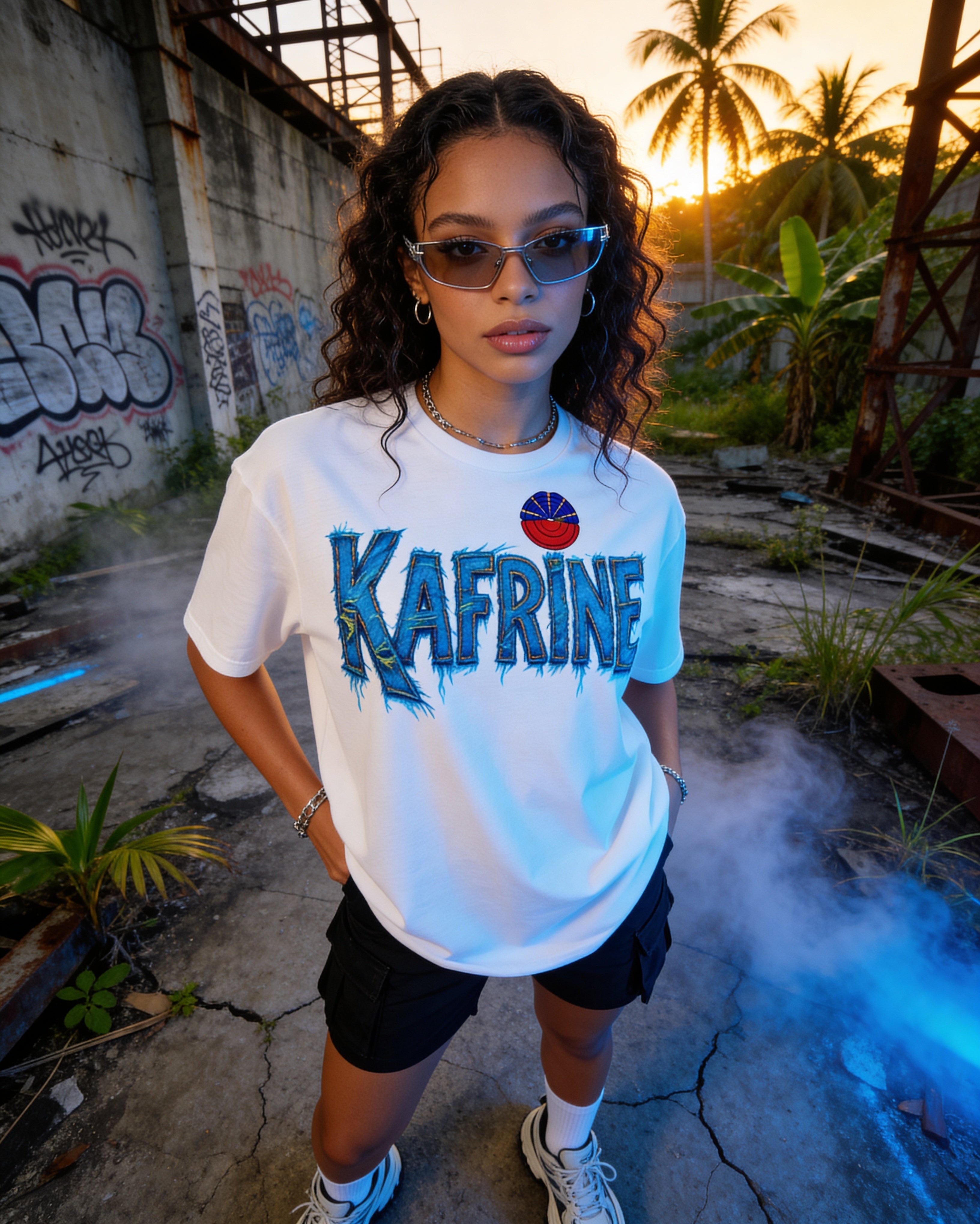 GRAN GUÈL - 100%  La Réunion - T-Shirt unisexe - "KAFRINE (8)"