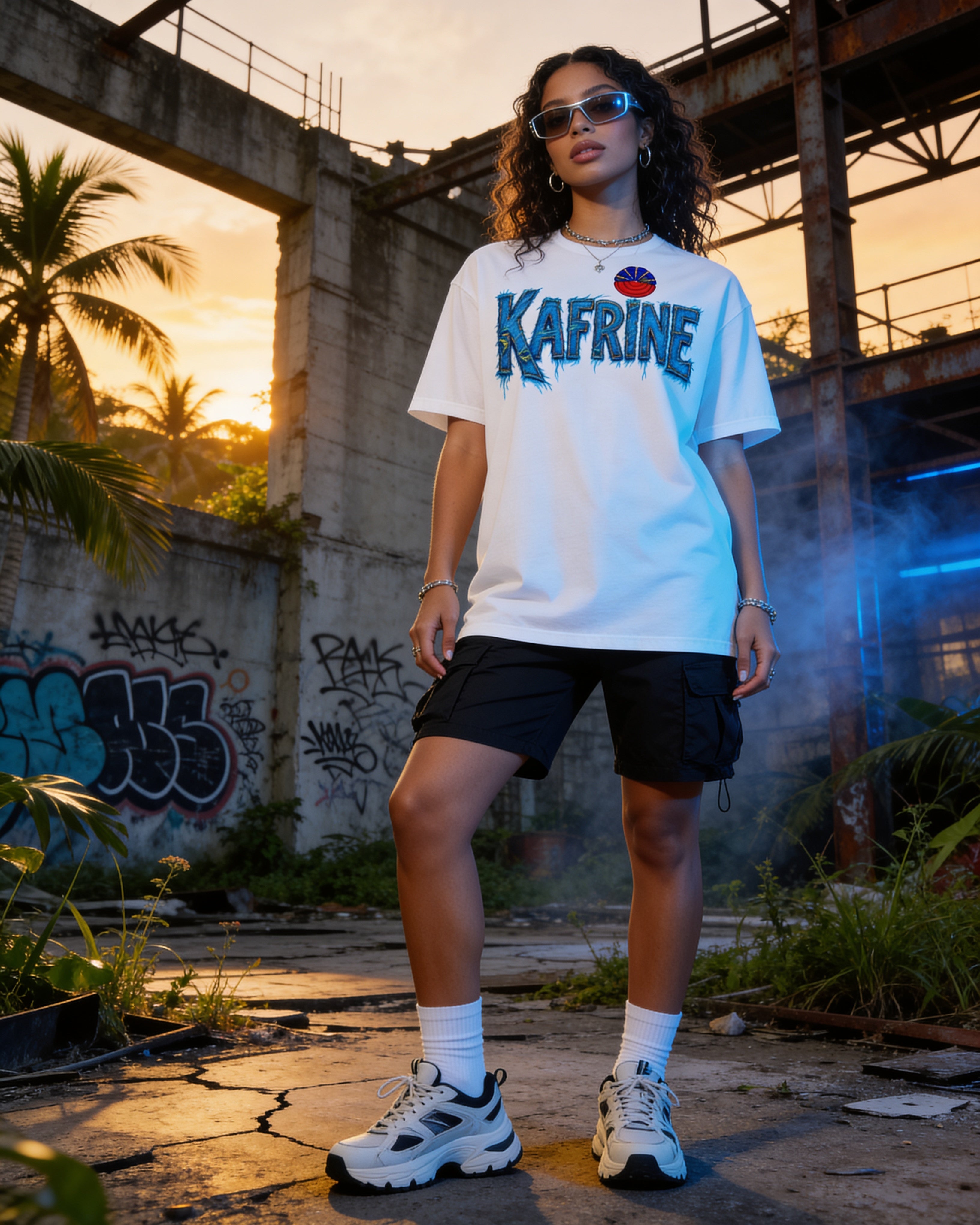 GRAN GUÈL - 100%  La Réunion - T-Shirt unisexe - "KAFRINE (8)"