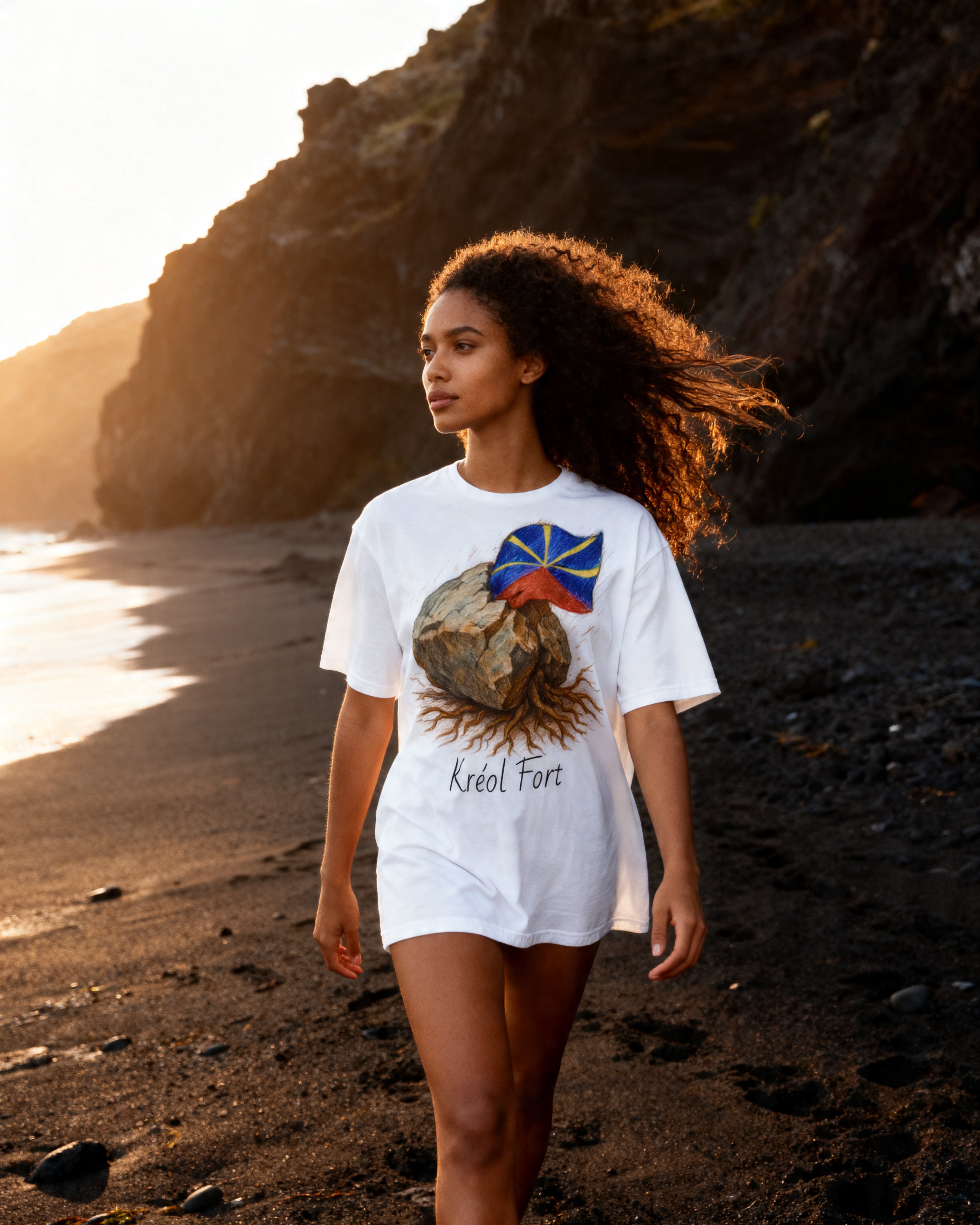 GRAN GUÈL - 100%  La Réunion - T-Shirt unisexe - "KRÉOL FORT"