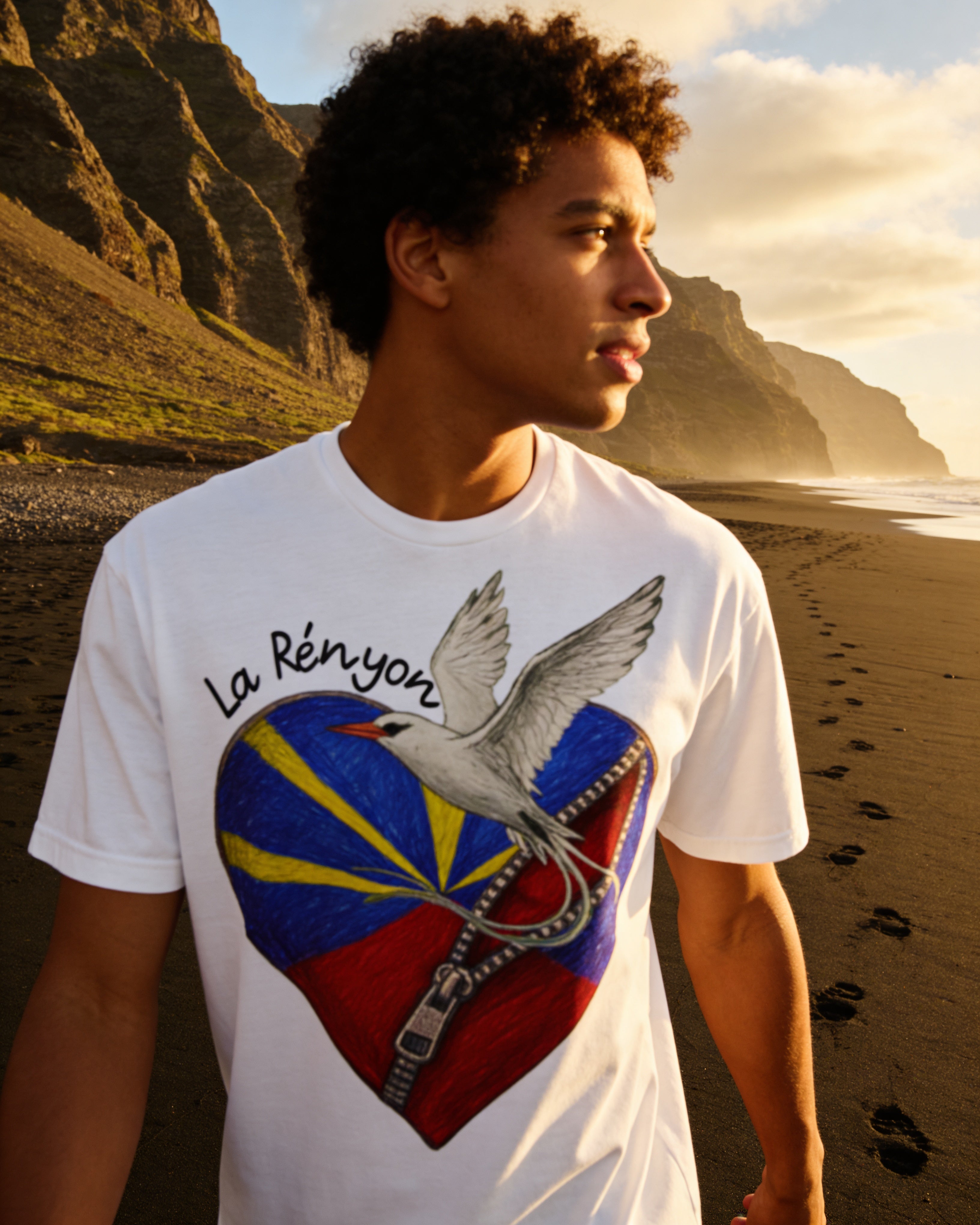 GRAN GUÈL - 100%  La Réunion - T-Shirt unisexe - "LA RÉNYON"