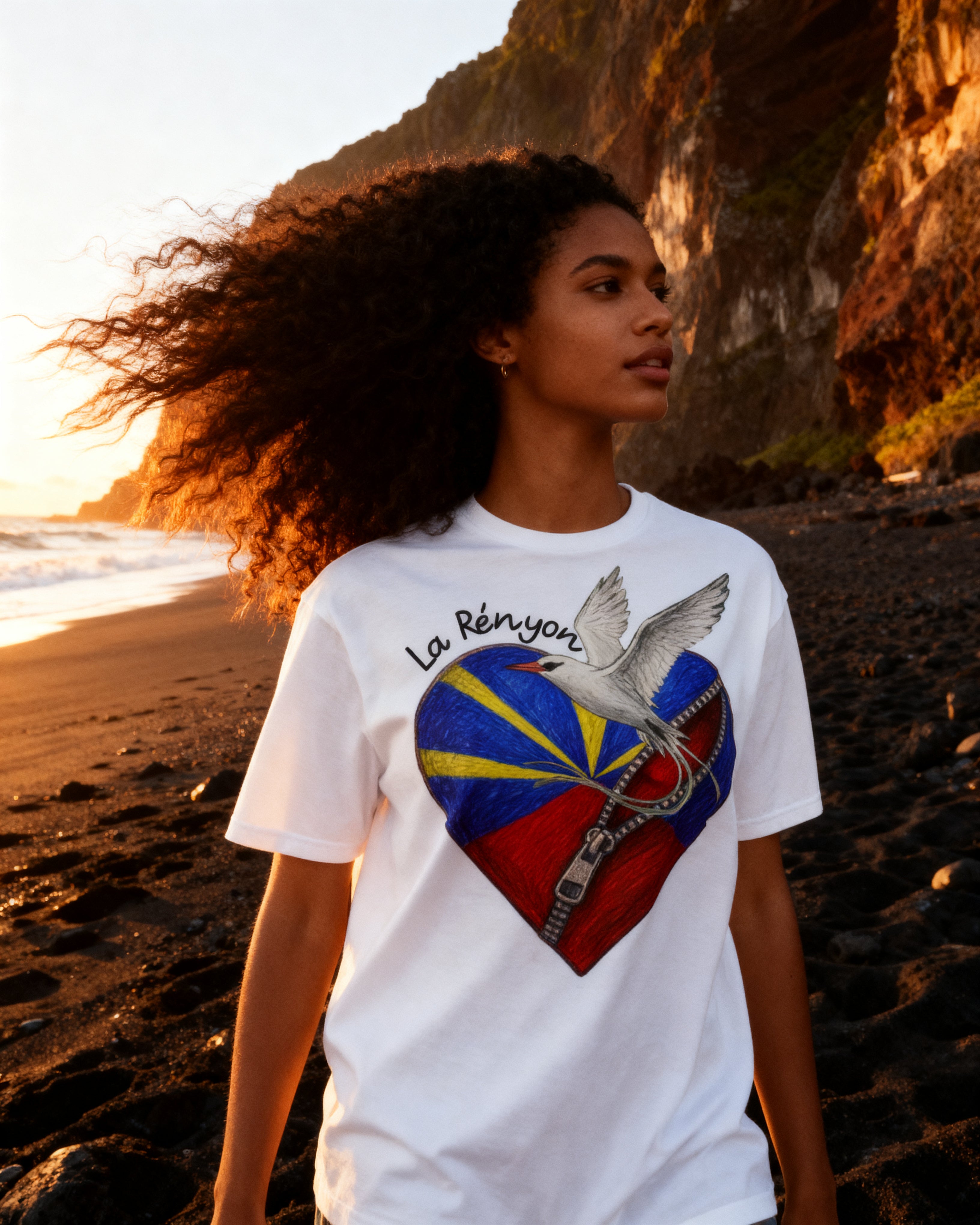 GRAN GUÈL - 100%  La Réunion - T-Shirt unisexe - "LA RÉNYON"