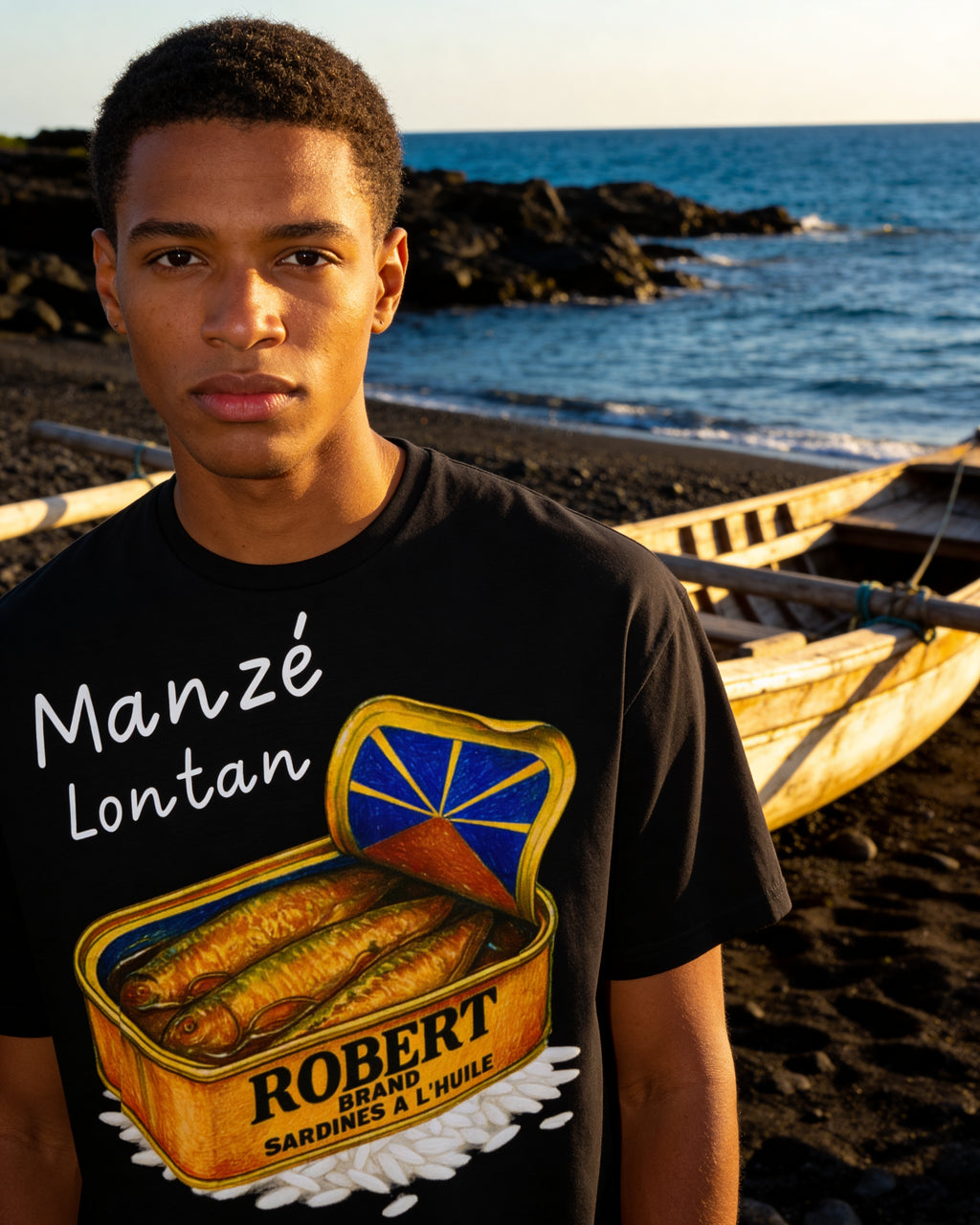 GRAN GUÈL - 100%  La Réunion - T-Shirt unisexe - "MANZÉ LONTAN"