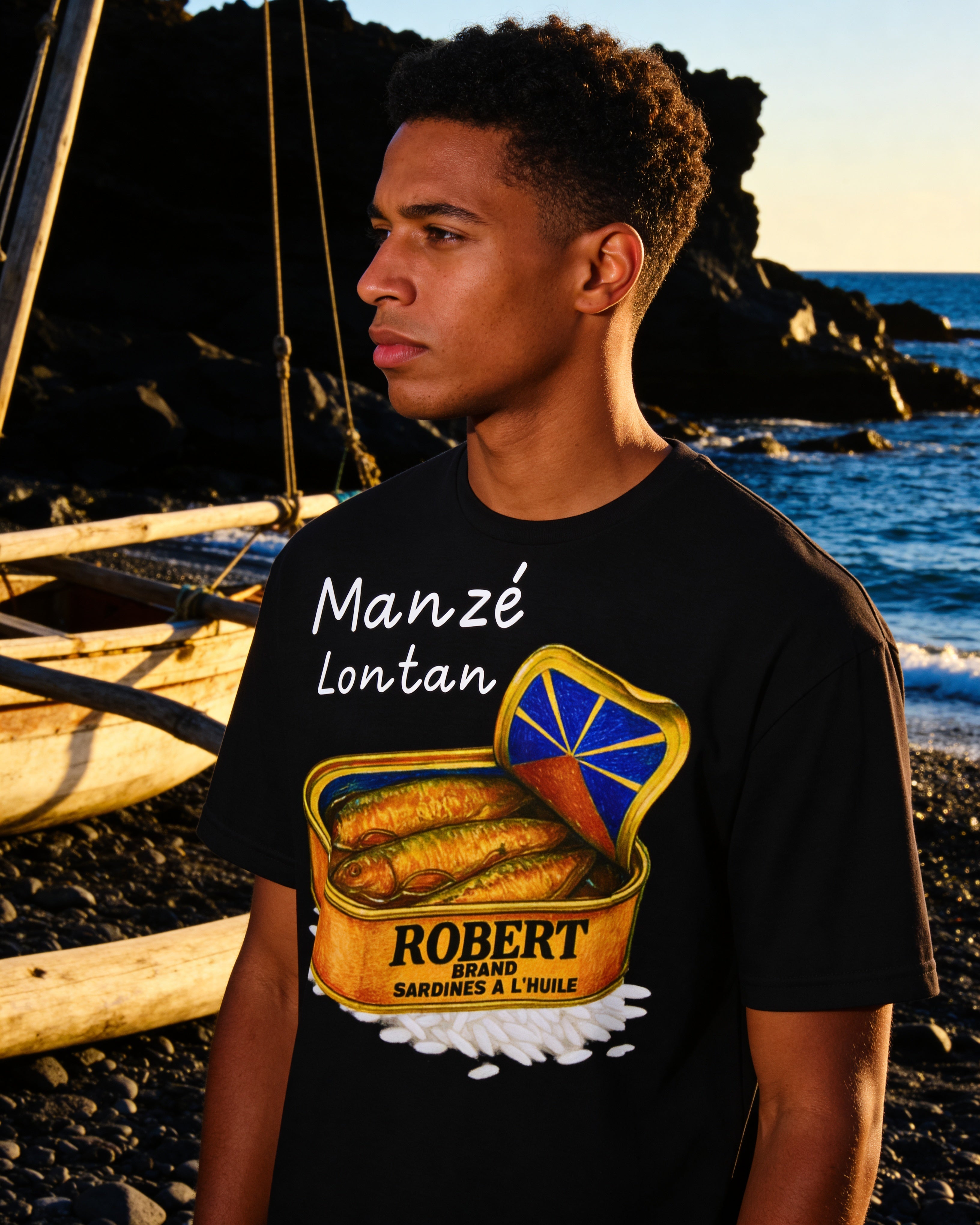 GRAN GUÈL - 100%  La Réunion - T-Shirt unisexe - "MANZÉ LONTAN"