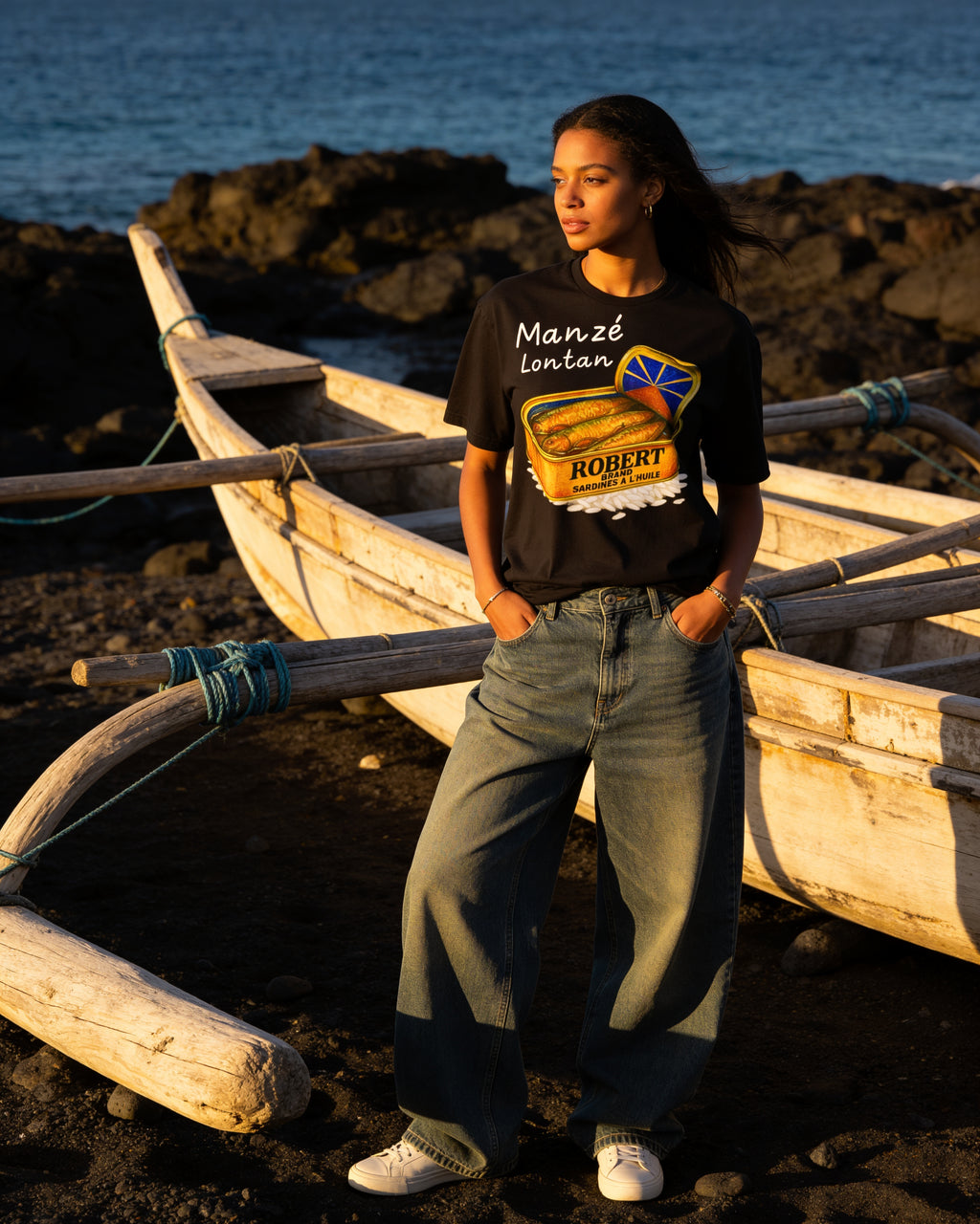 GRAN GUÈL - 100%  La Réunion - T-Shirt unisexe - "MANZÉ LONTAN"