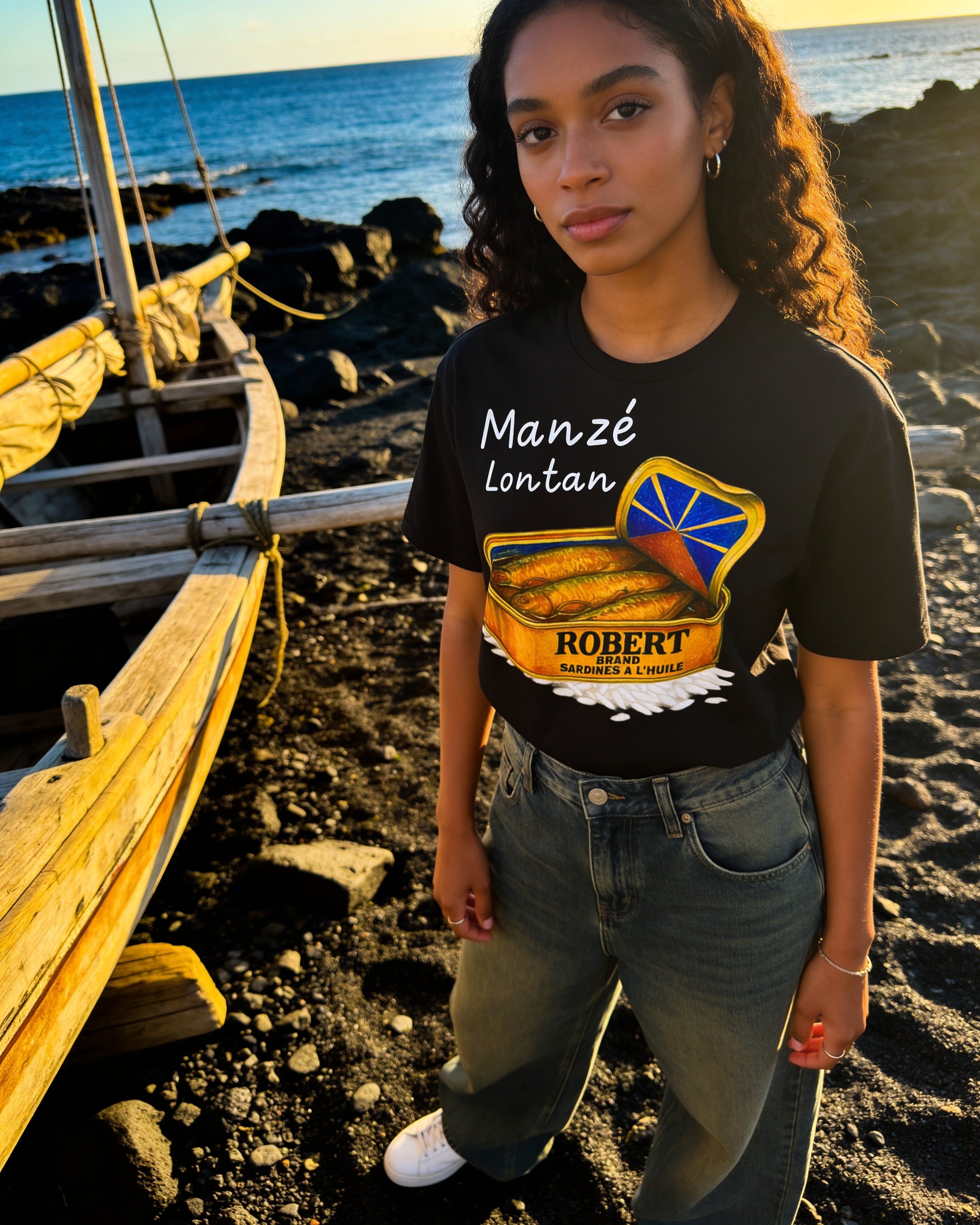 GRAN GUÈL - 100%  La Réunion - T-Shirt unisexe - "MANZÉ LONTAN"
