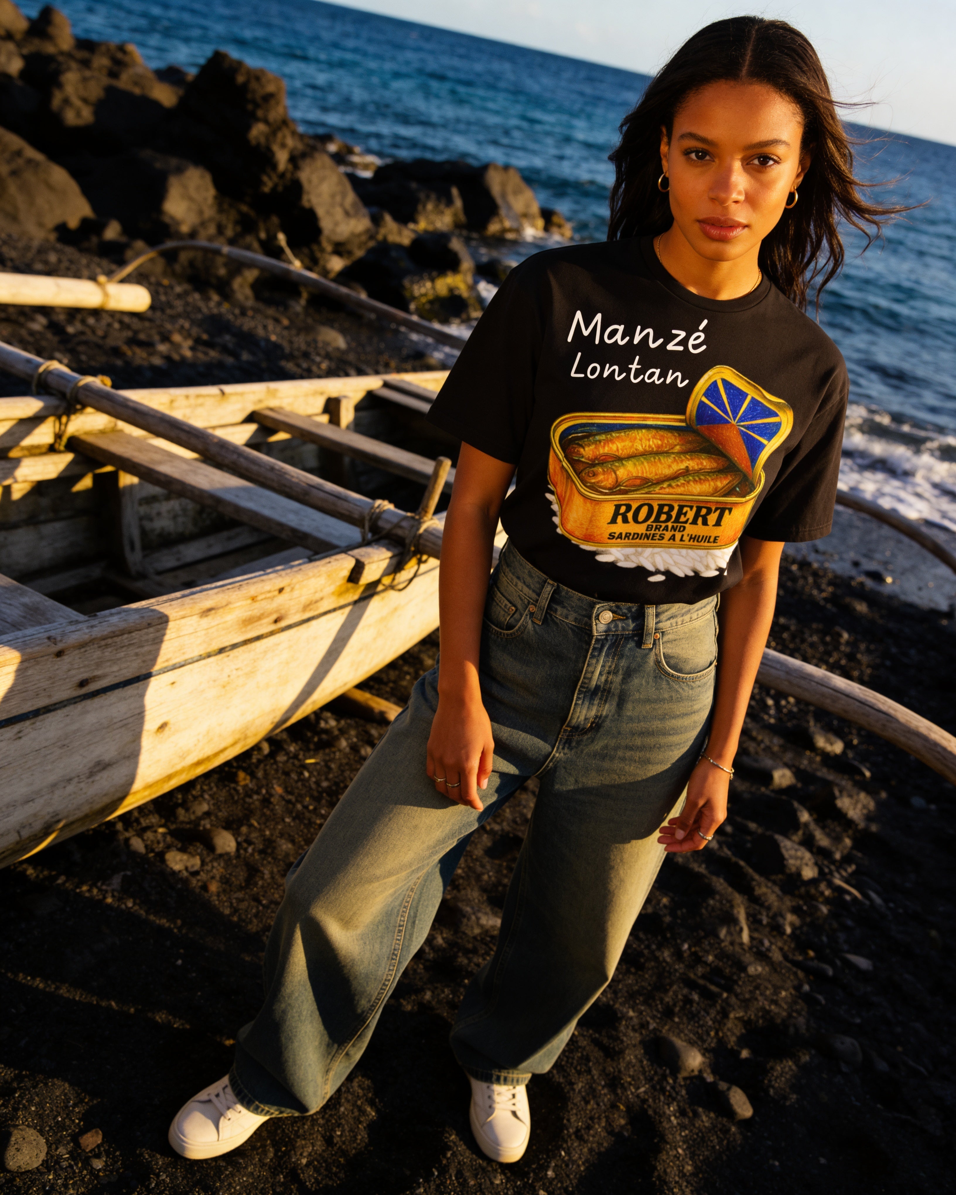 GRAN GUÈL - 100%  La Réunion - T-Shirt unisexe - "MANZÉ LONTAN"
