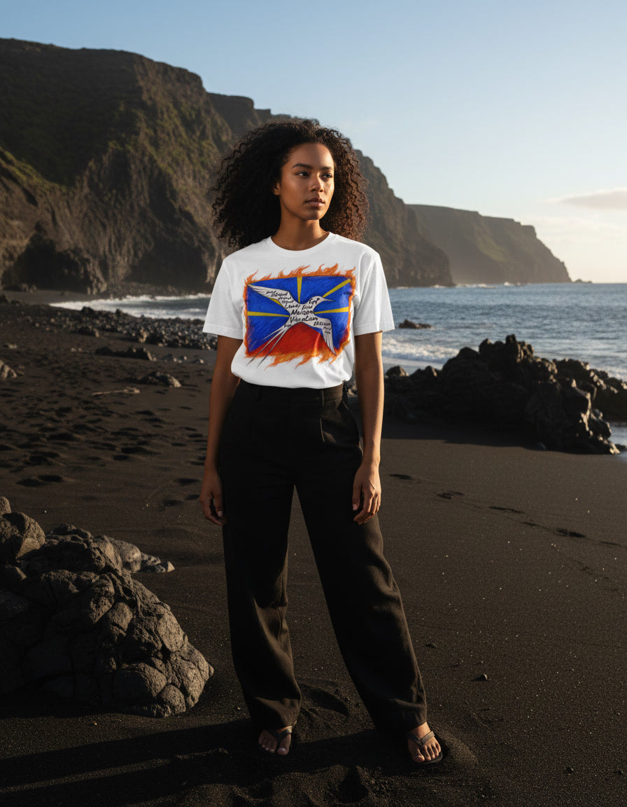 GRAN GUÈL - 100%  La Réunion - T-Shirt unisexe - "MÉLANZE MALOYA"