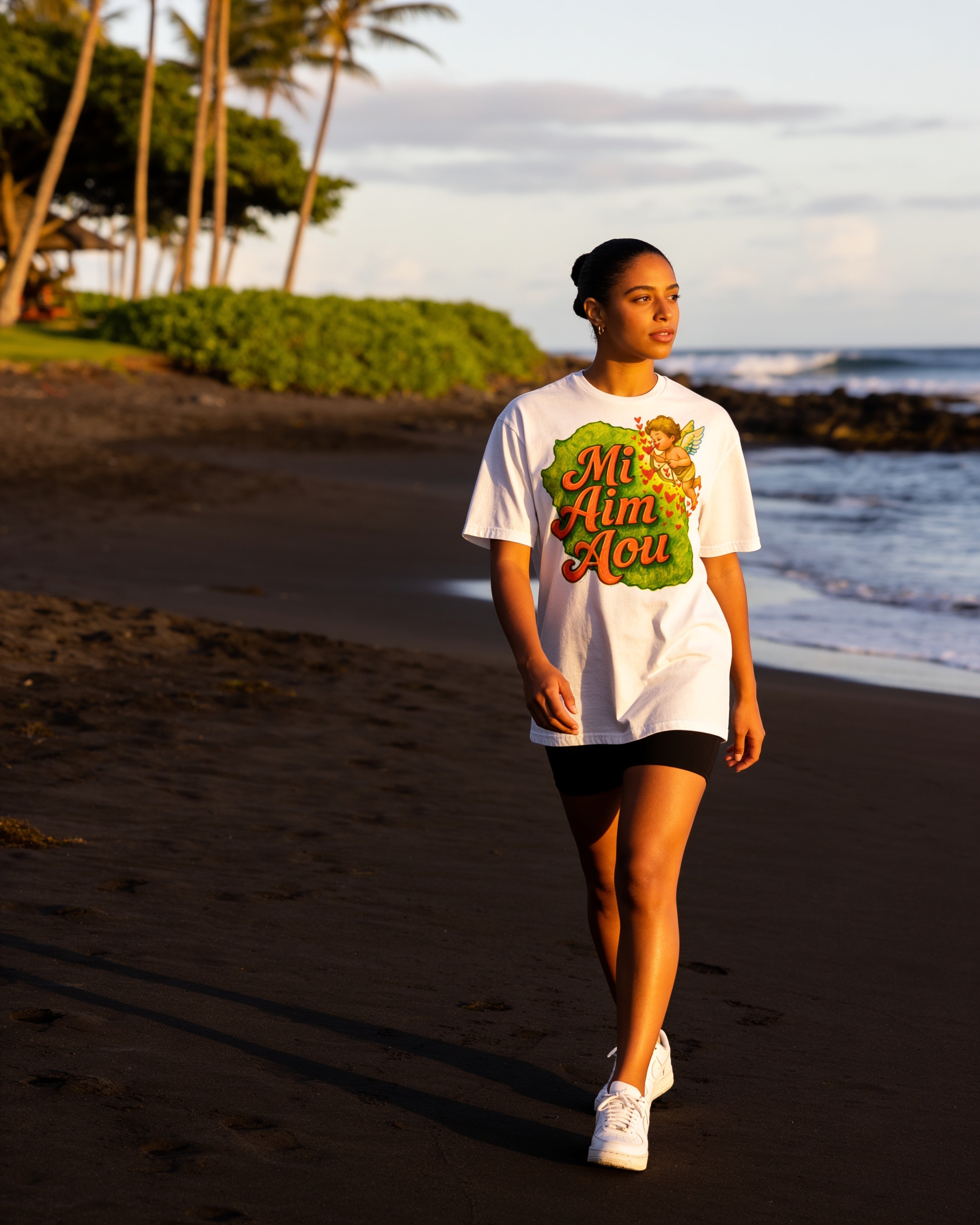 GRAN GUÈL - 100%  La Réunion - T-Shirt unisexe - "MI AIM AOU (3)"