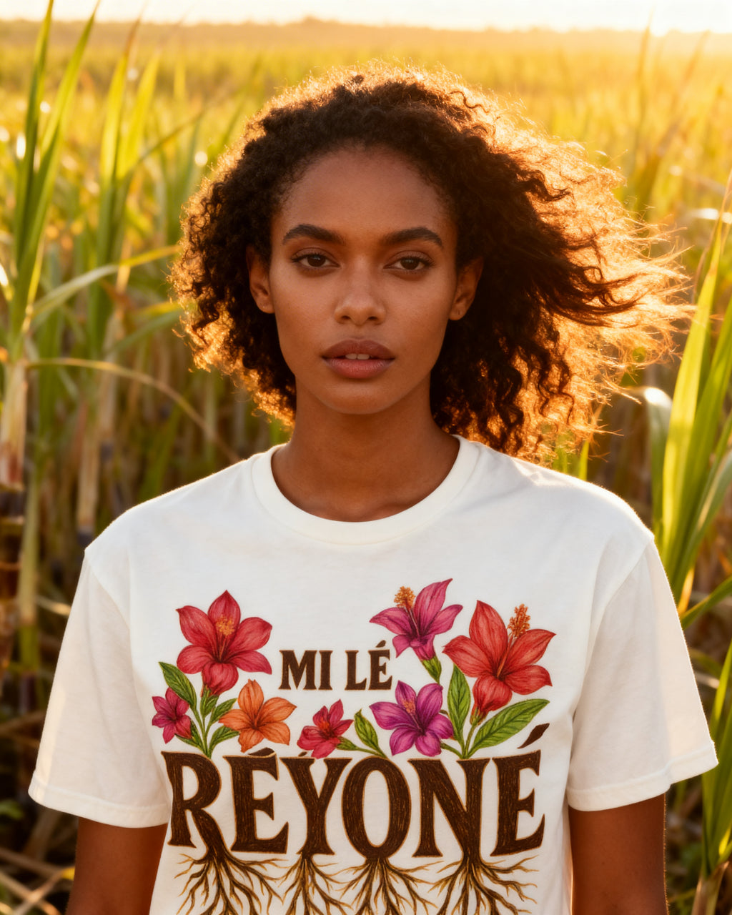 GRAN GUÈL - 100%  La Réunion - T-Shirt unisexe - "MI LÉ RÉYONÉ"