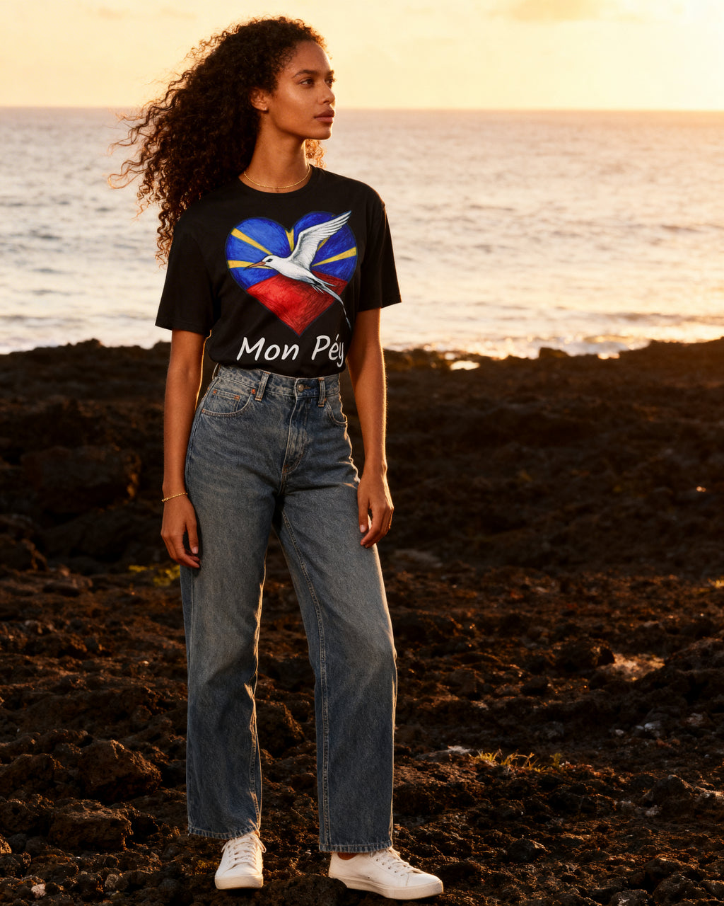 GRAN GUÈL - 100%  La Réunion - T-Shirt unisexe - "MON PÉY"