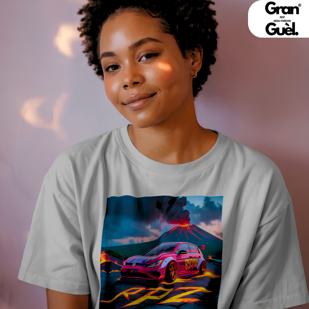 GG - LOTO ADDICT 974 - T-Shirt unisexe - Imprimé "GOLF RPZ"