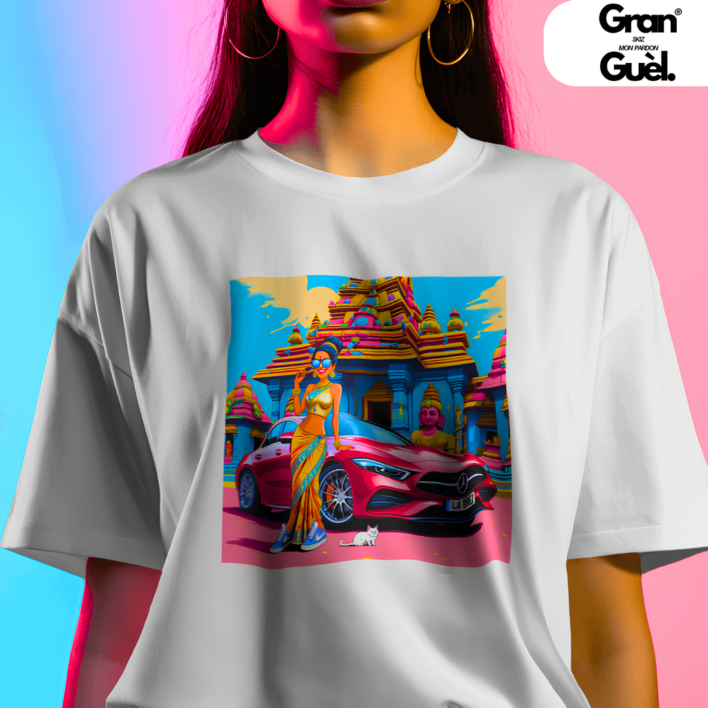 GG - 100% KRÉOL- T-Shirt unisexe - Imprimé "LA BREZ"