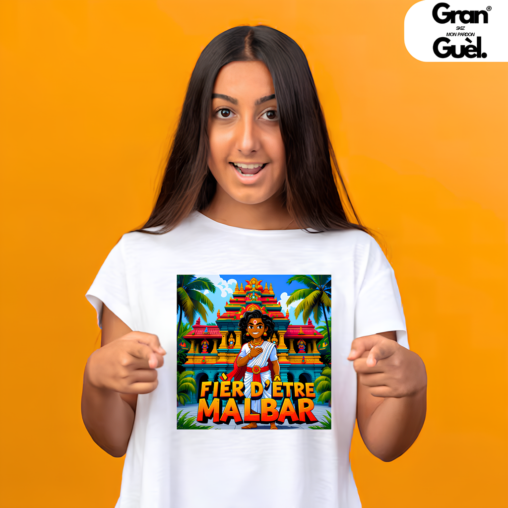 GG - 100% MALBAR - T-Shirt unisexe - Imprimé "FIÈR D'ÊTRE MALBAR"