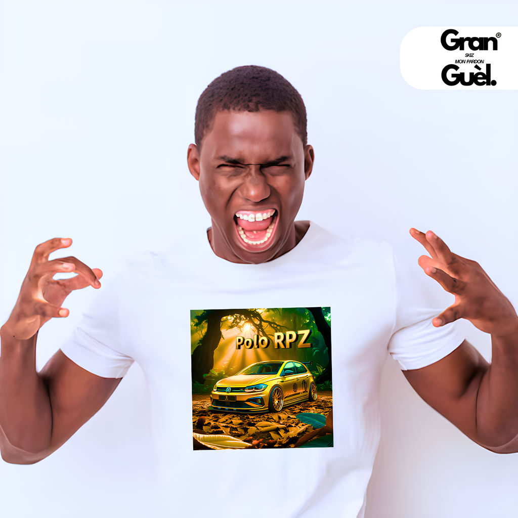 GG - LOTO ADDICT 974 - T-Shirt unisexe - Imprimé "POLO RPZ"