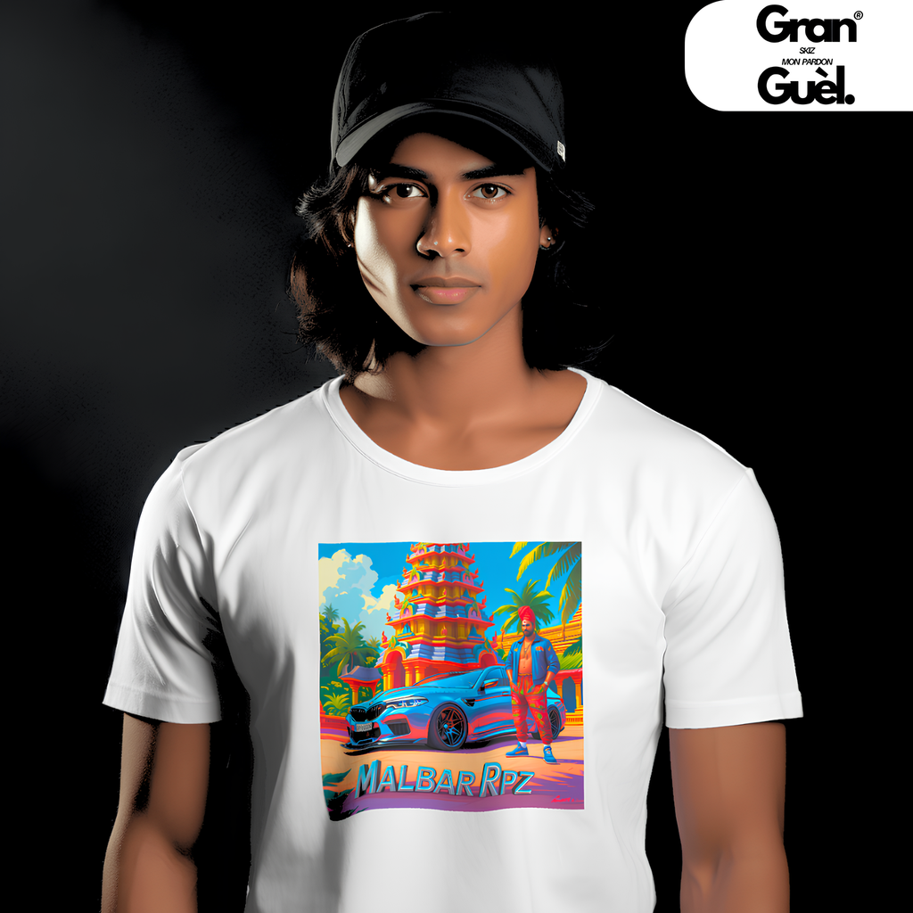GG - 100% MALBAR - T-Shirt Unisexe - Imprimé "MALBAR RPZ"