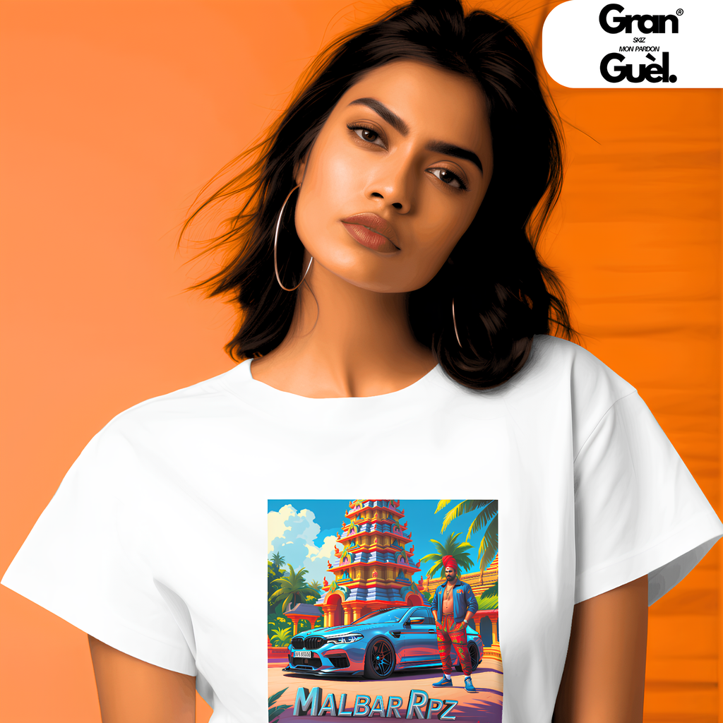 GG - 100% MALBAR - T-Shirt Unisexe - Imprimé "MALBAR RPZ"