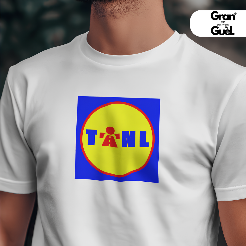 GG - KRÉOL FUN - T-Shirt unisexe - Imprimé "TINEL"
