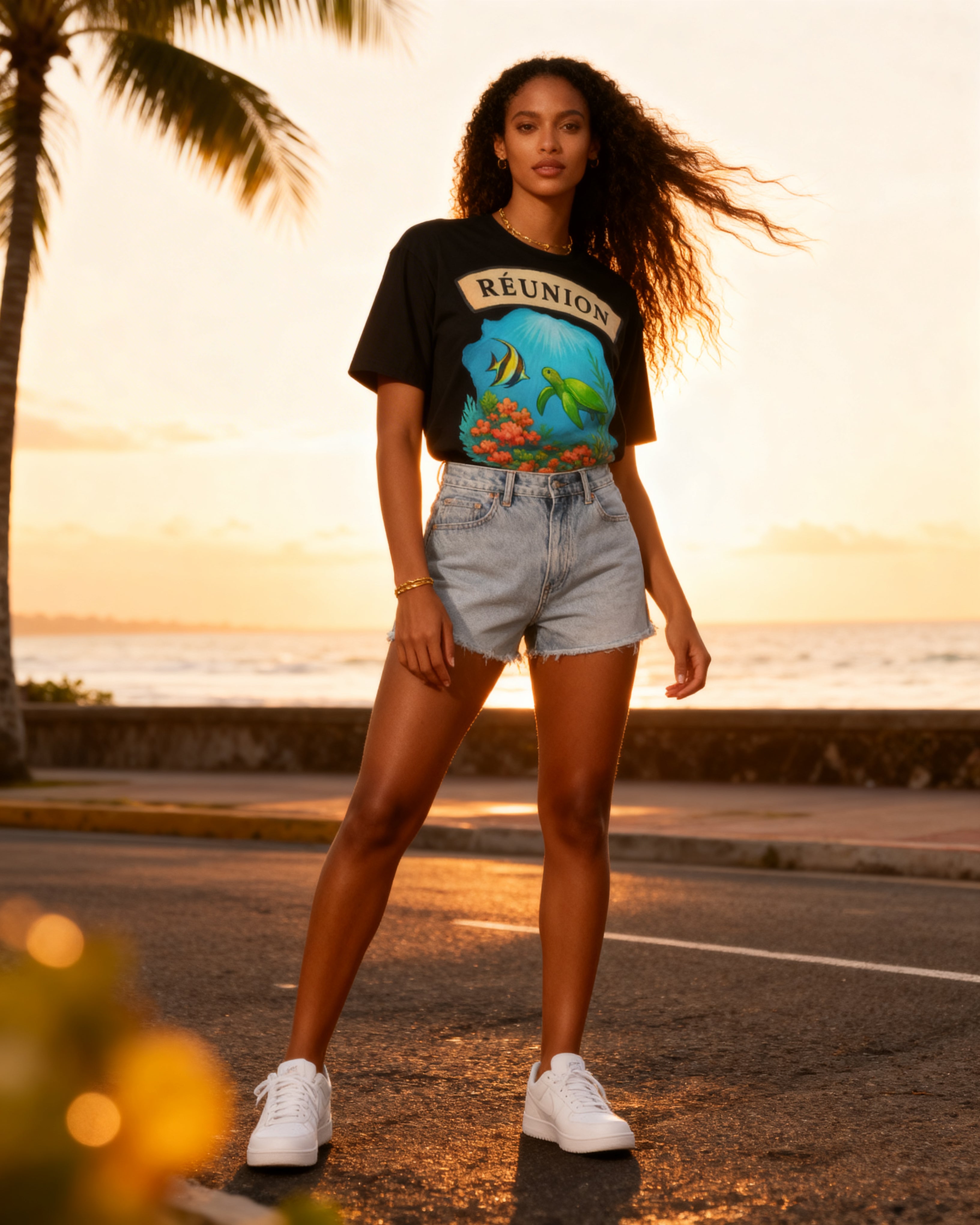 GRAN GUÈL - 100%  La Réunion - T-Shirt unisexe - "RÉUNION"