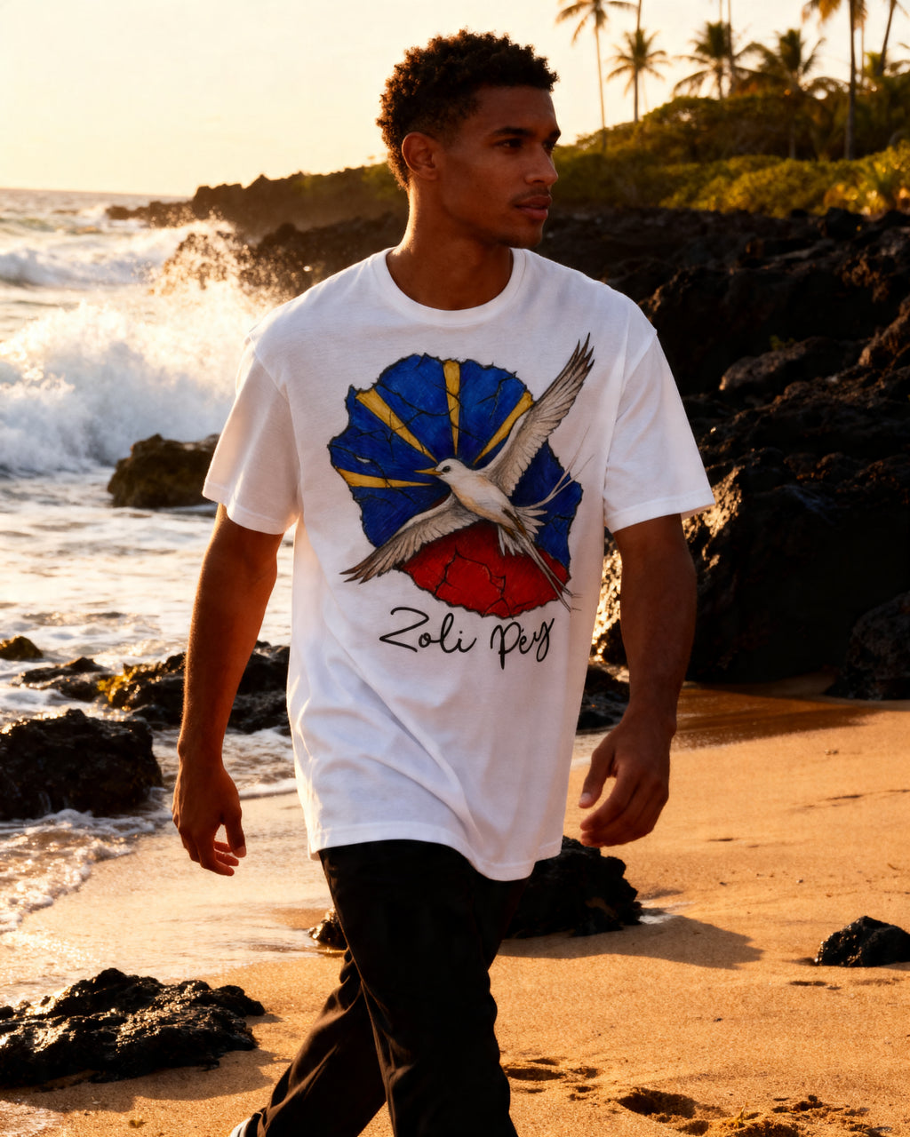 GRAN GUÈL - 100%  La Réunion - T-Shirt unisexe - "ZOLI PÉY"