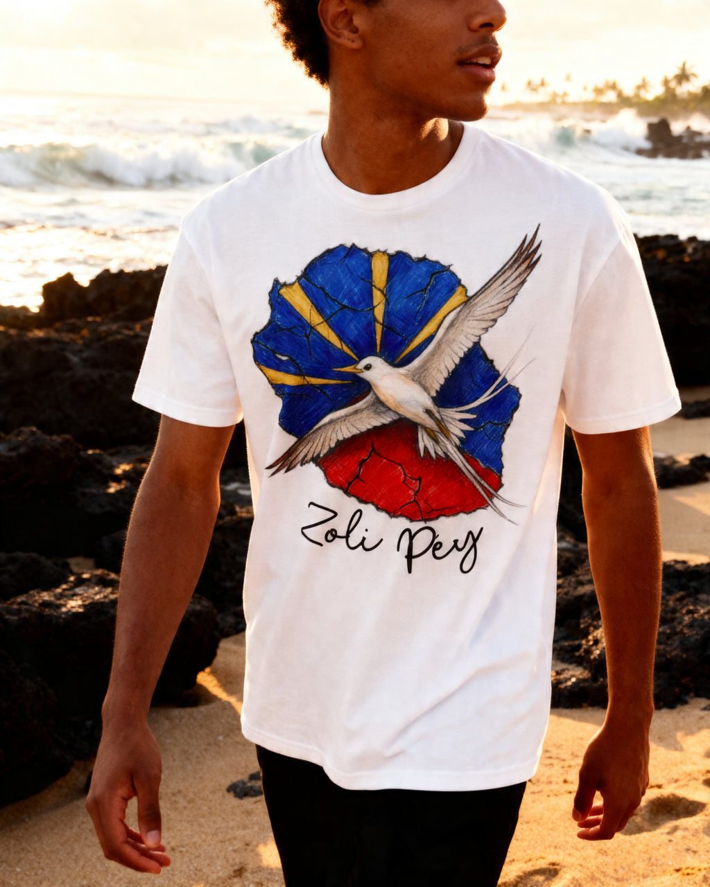 GRAN GUÈL - 100%  La Réunion - T-Shirt unisexe - "ZOLI PÉY"