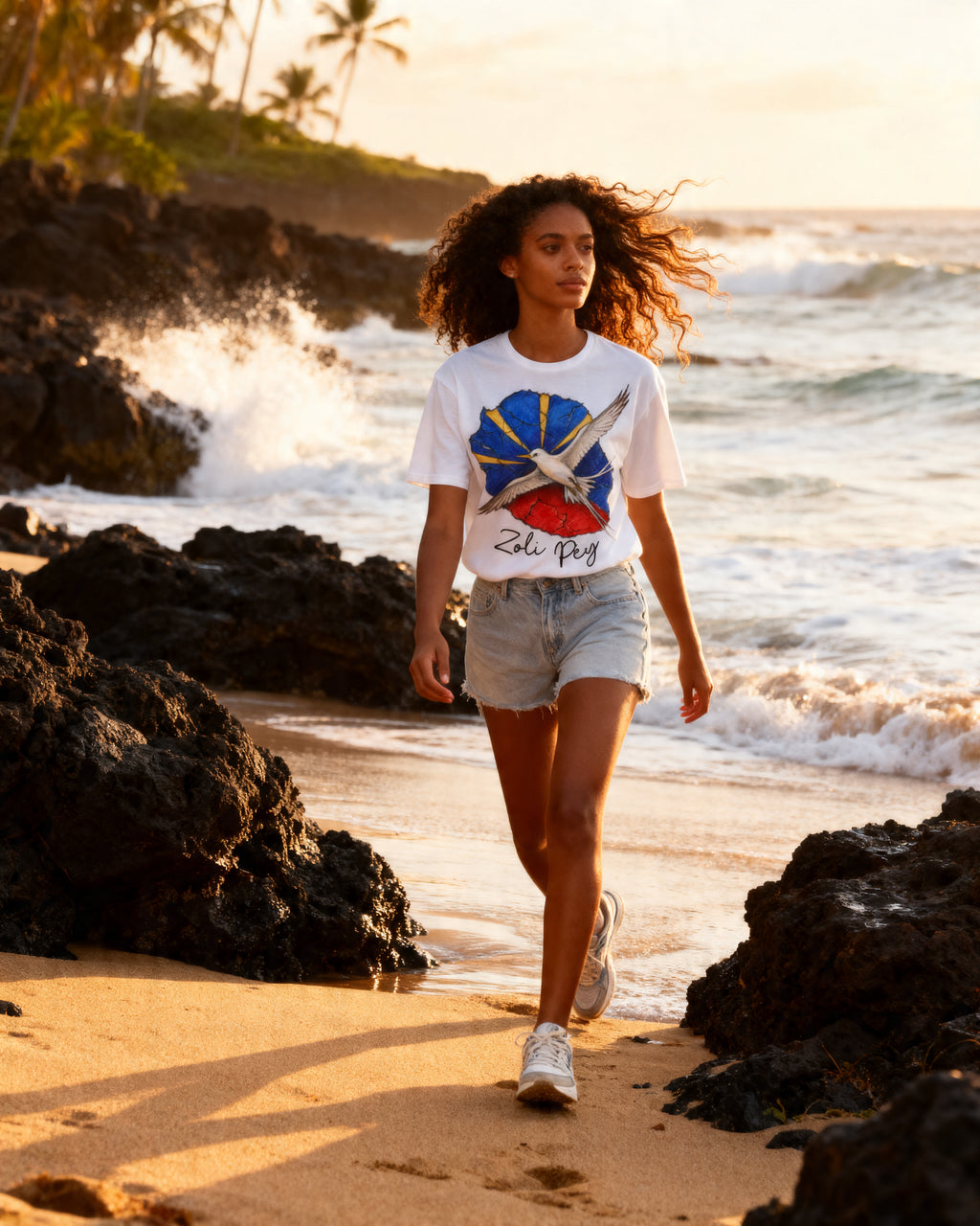 GRAN GUÈL - 100%  La Réunion - T-Shirt unisexe - "ZOLI PÉY"
