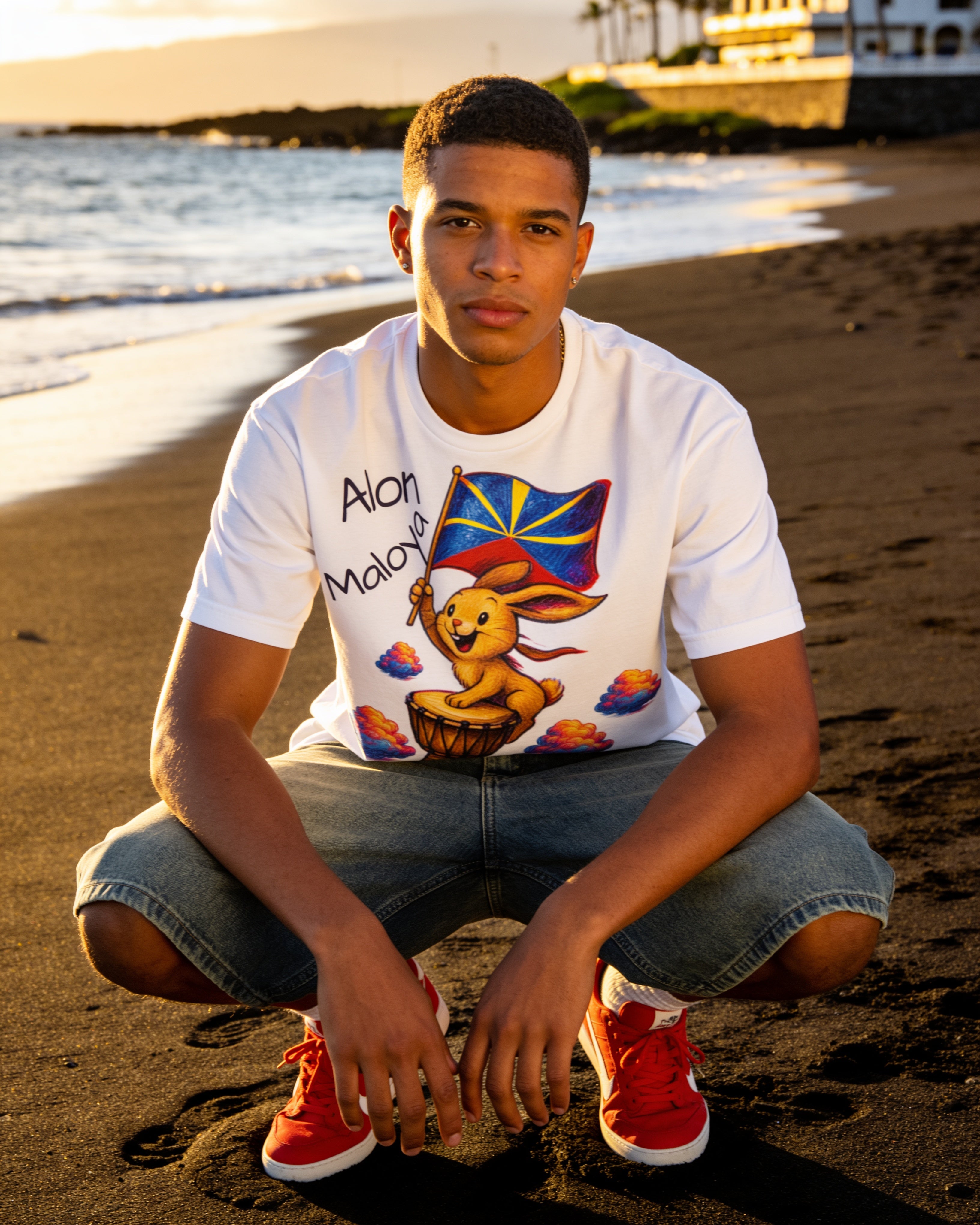 GRAN GUÈL - 100%  La Réunion - T-Shirt unisexe - "ALON MALOYA"