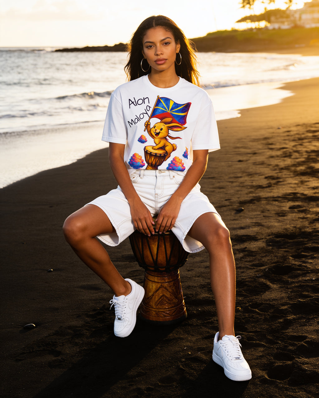 GRAN GUÈL - 100%  La Réunion - T-Shirt unisexe - "ALON MALOYA"
