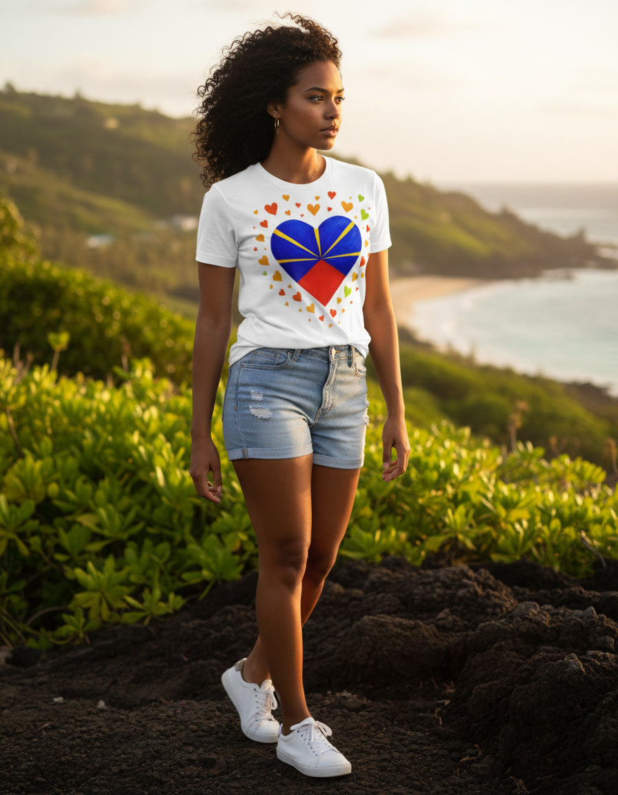 GRAN GUÈL - 100%  La Réunion - T-Shirt unisexe - "AMOURÉ"