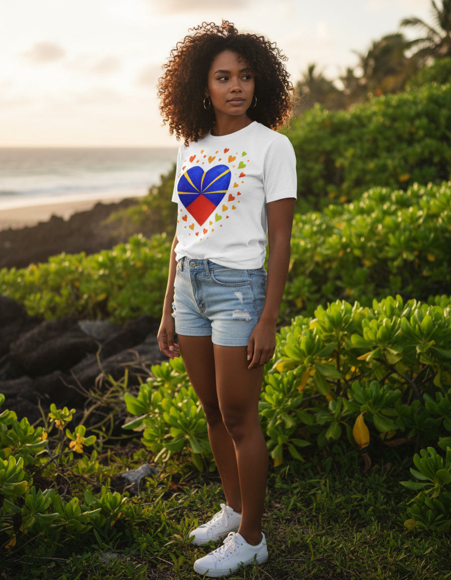 GRAN GUÈL - 100%  La Réunion - T-Shirt unisexe - "AMOURÉ"