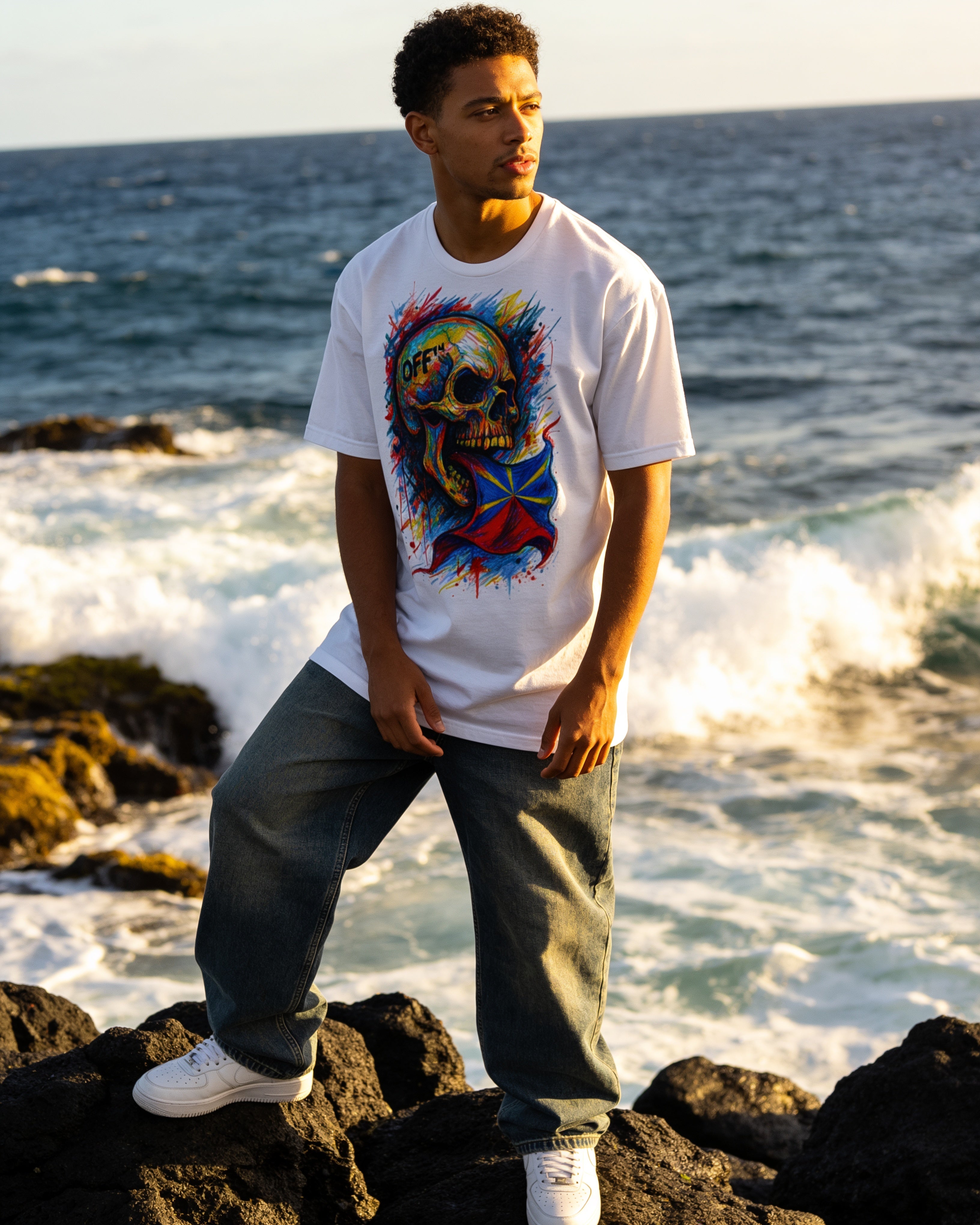 GRAN GUÈL - 100%  La Réunion - T-Shirt unisexe - "ART MORT"