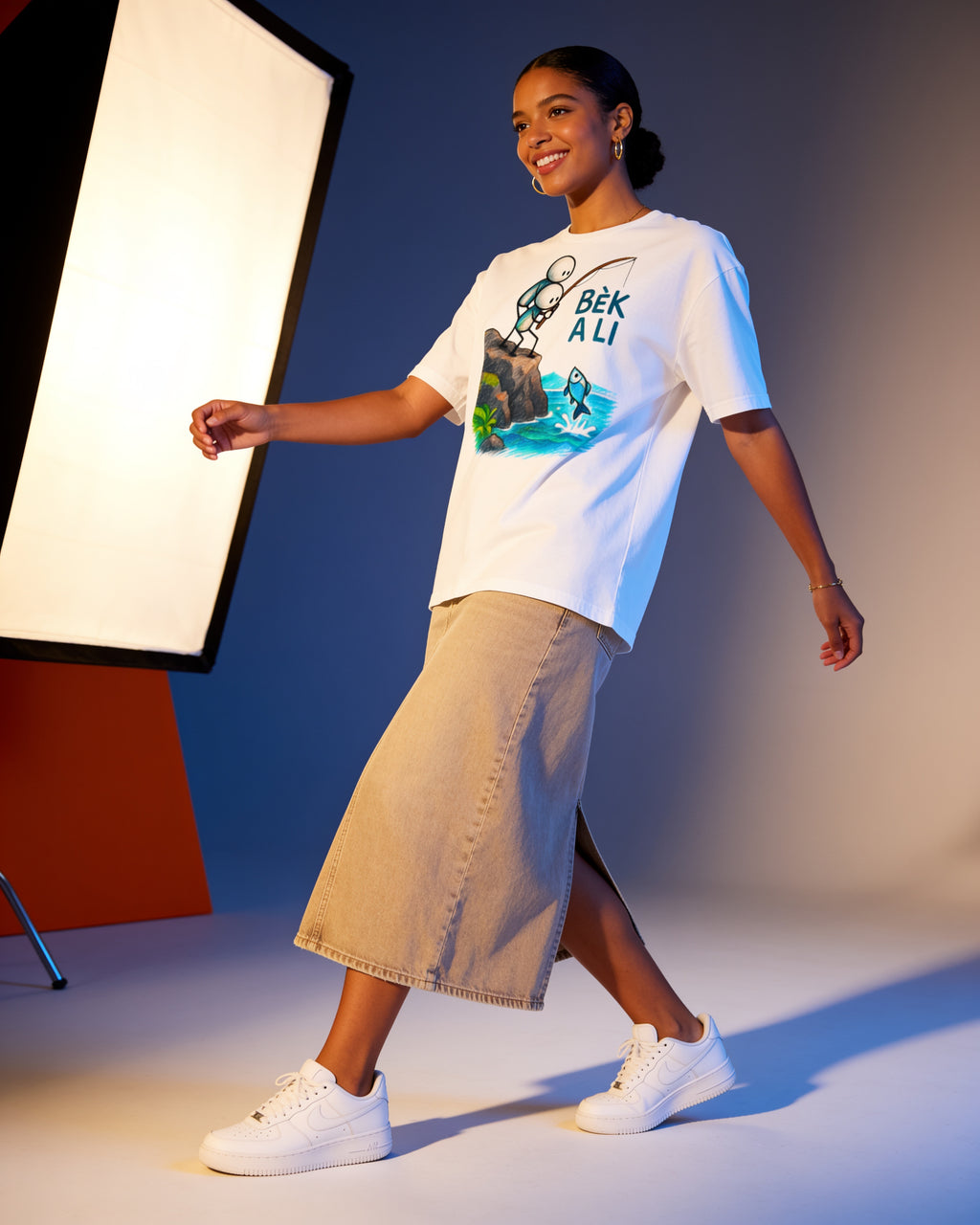 GRAN GUÈL - 100%  La Réunion - T-Shirt unisexe - "BÈK A LI (2)"