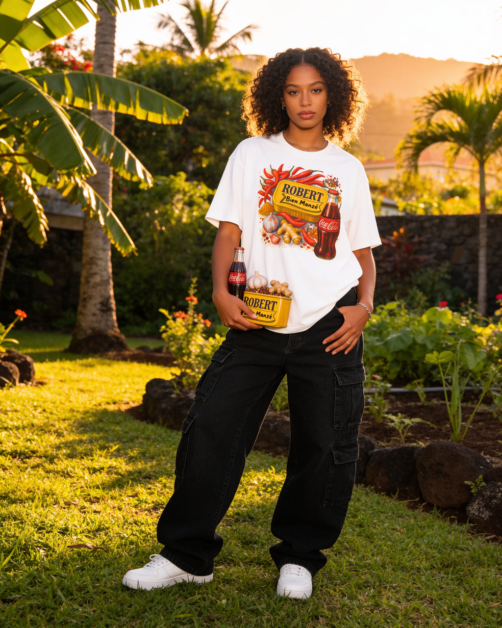 GRAN GUÈL - 100%  La Réunion - T-Shirt unisexe - "BIEN MANZÉ"