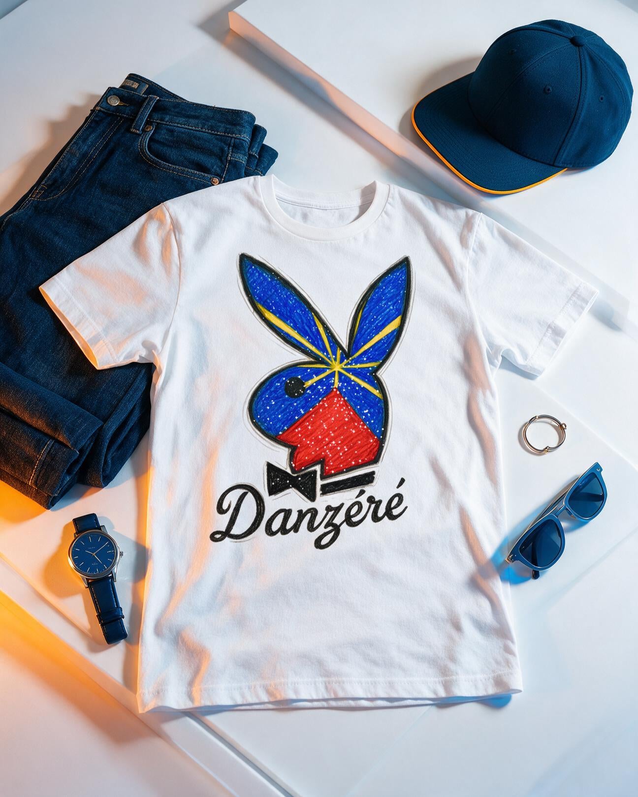 GRAN GUÈL - 100%  La Réunion - T-Shirt unisexe - "DANZÉRÉ"
